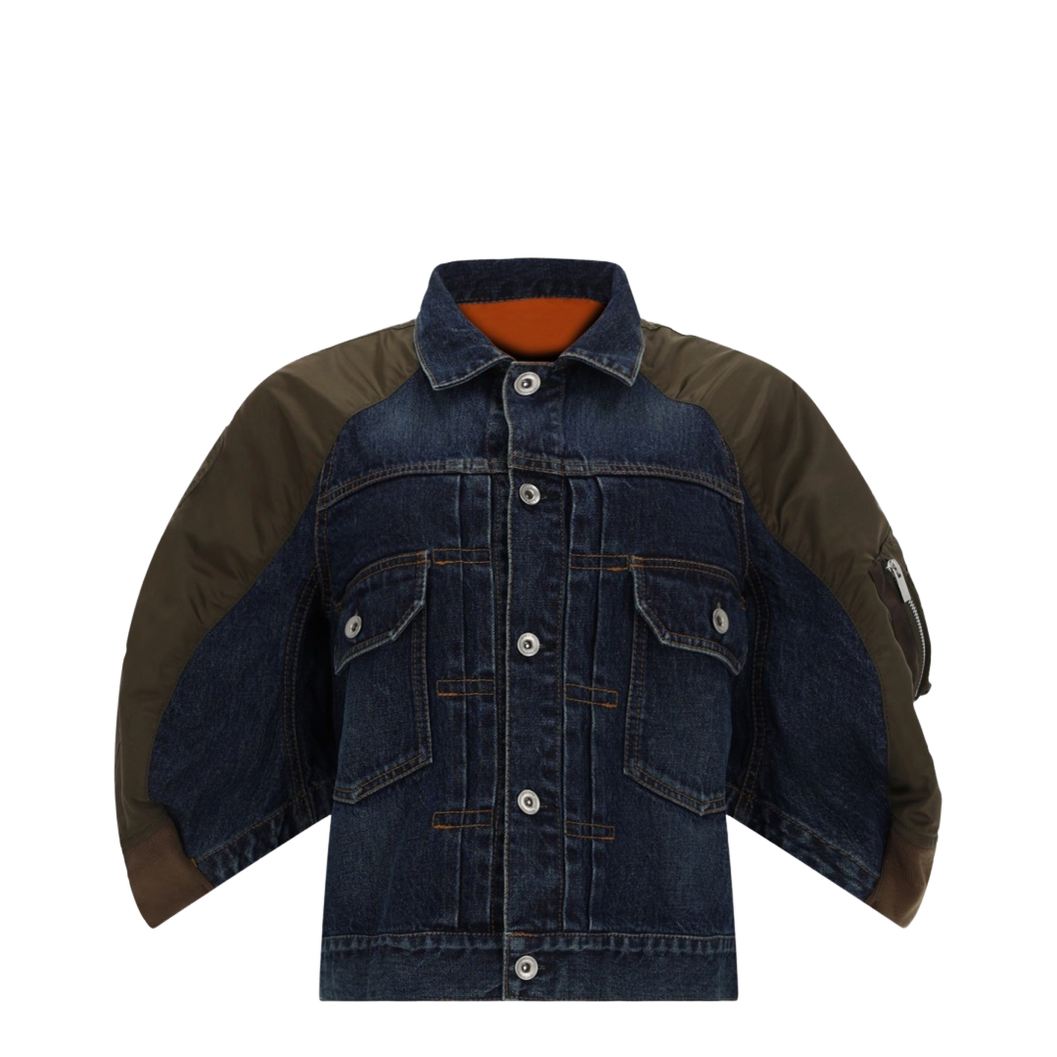 Denim Bomber Jacket