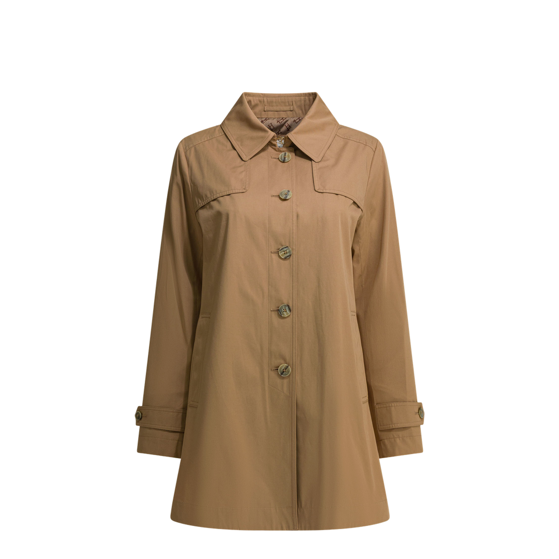 MAYFEYR - Herno - Short Cotton Gabardine Trench Coat - GC000567D132382157