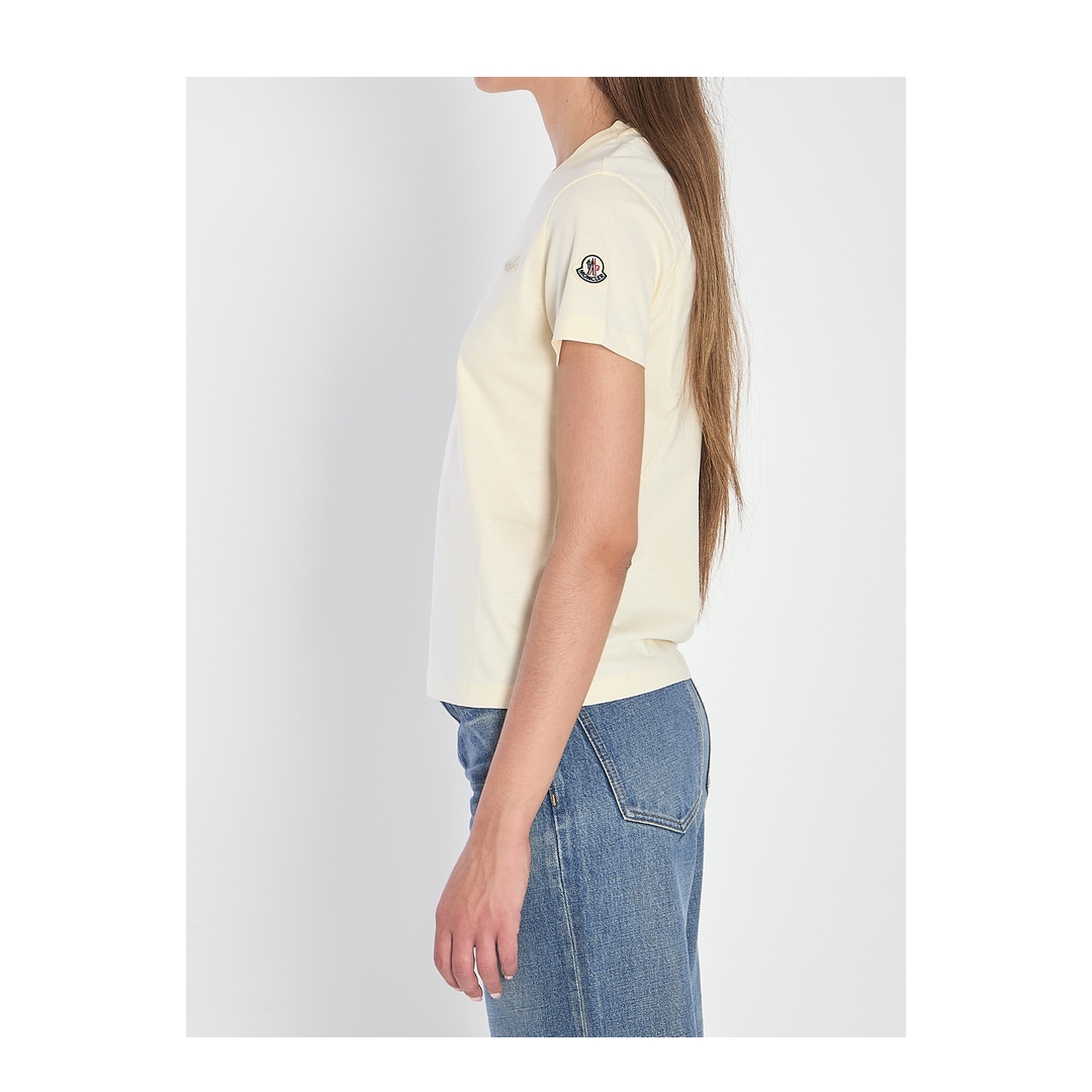 Embellished Logo Cotton T-Shirt