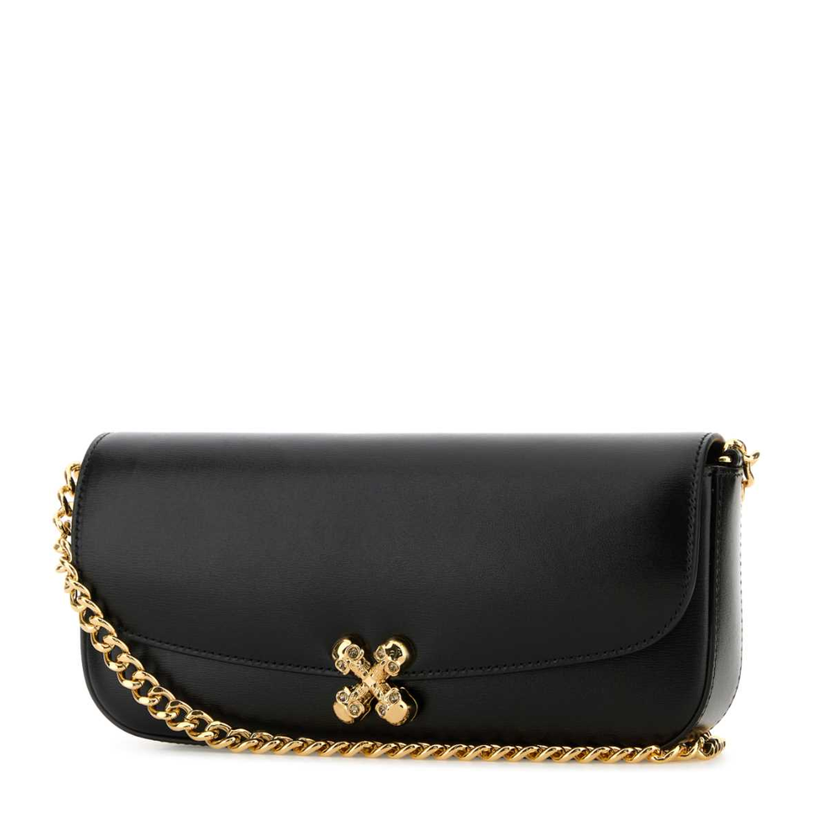 Skull Flower Crossbody Bag