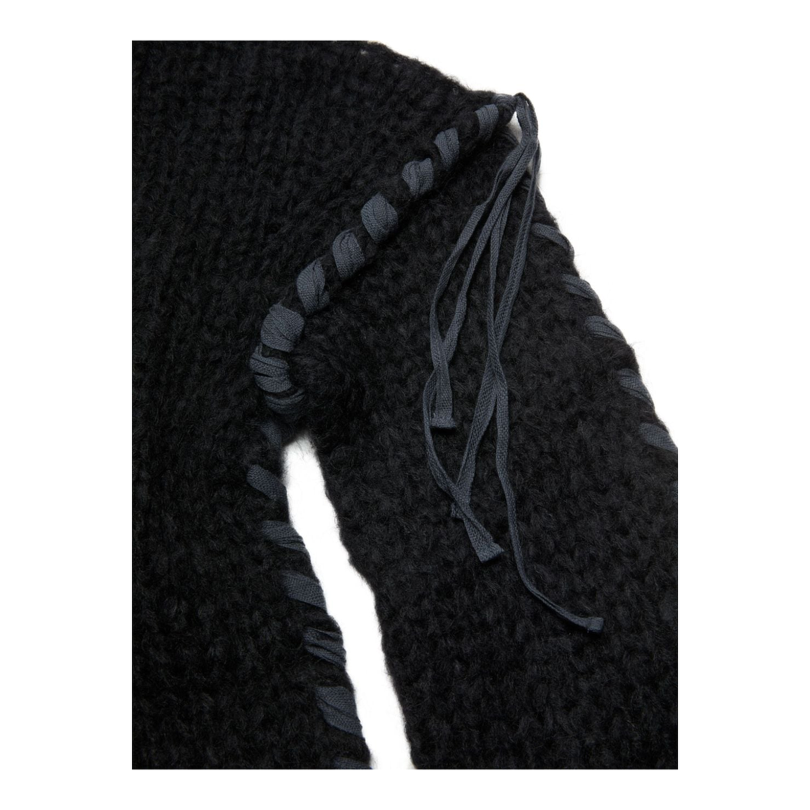 Knitted Sweater in Black