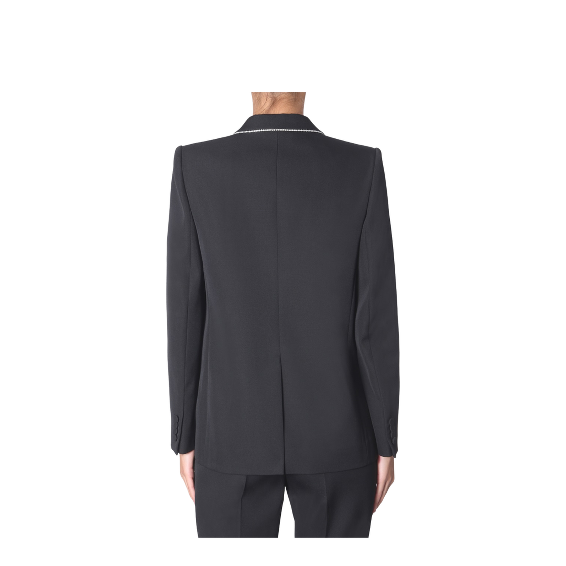 Wool Blazer with Strass