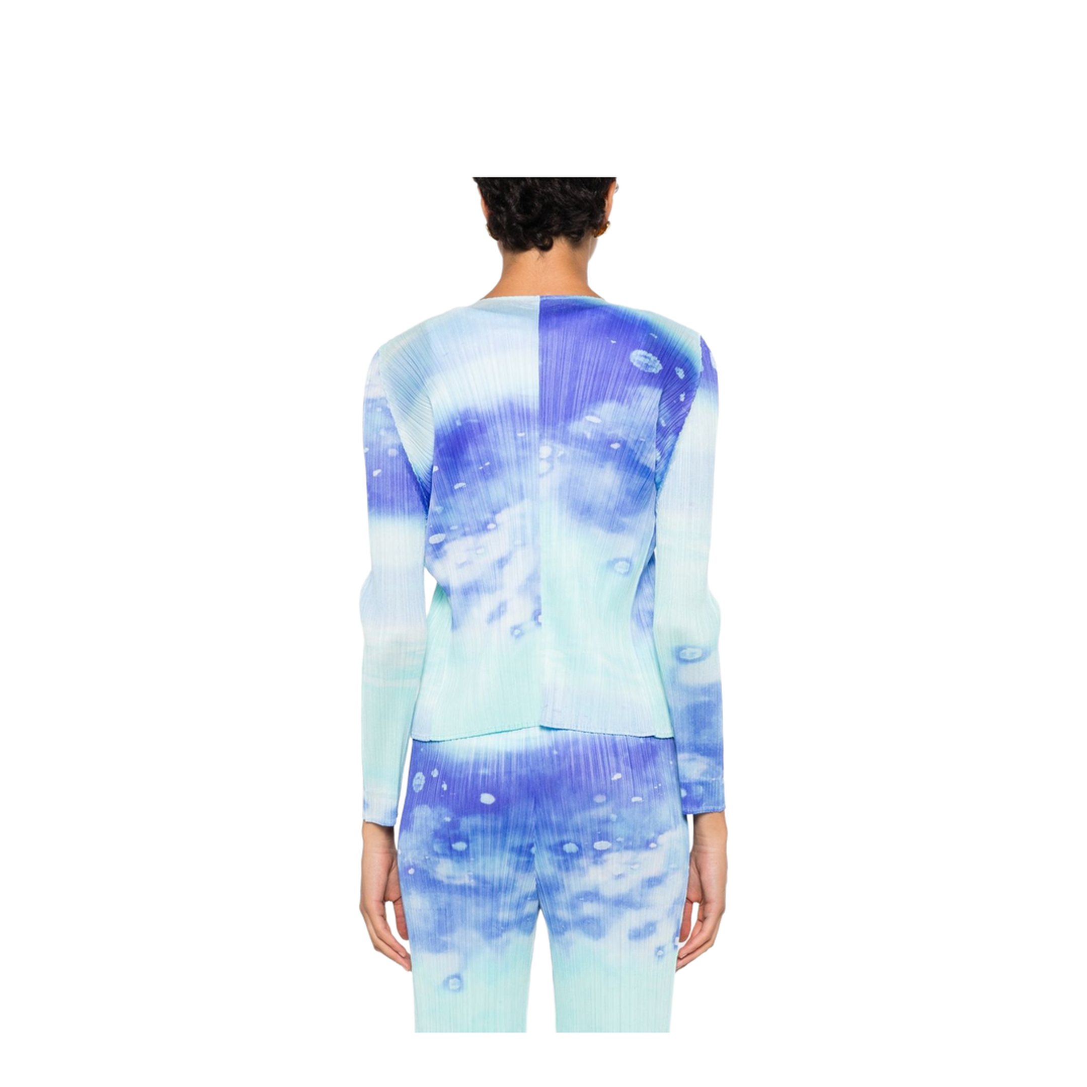 MAYFEYR - Pleats Please - Light Blue Sweaters - PP66JO71372