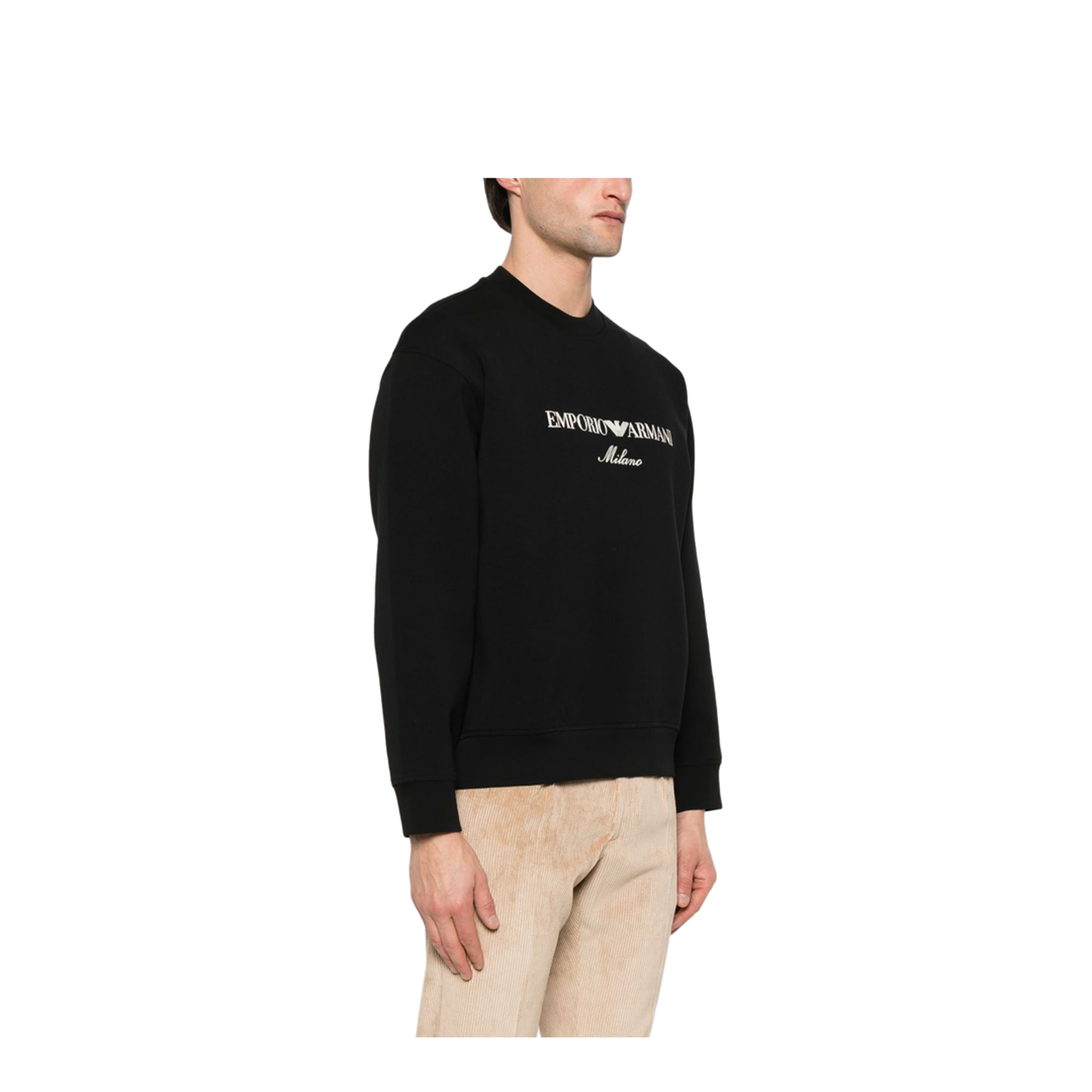 ASV Double-Jersey Sweatshirt with Logo Embroidery