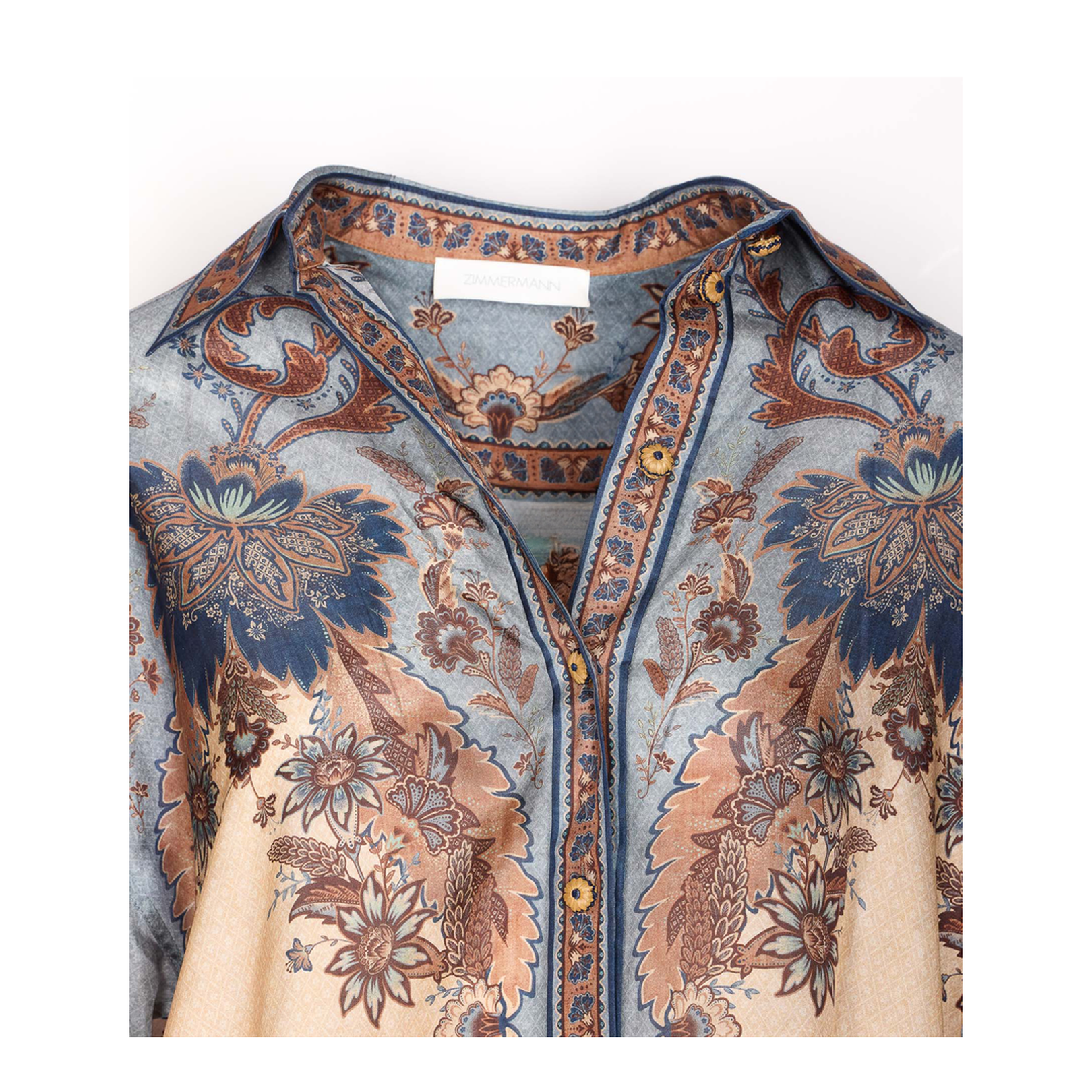 Ascension Printed Silk Shirt