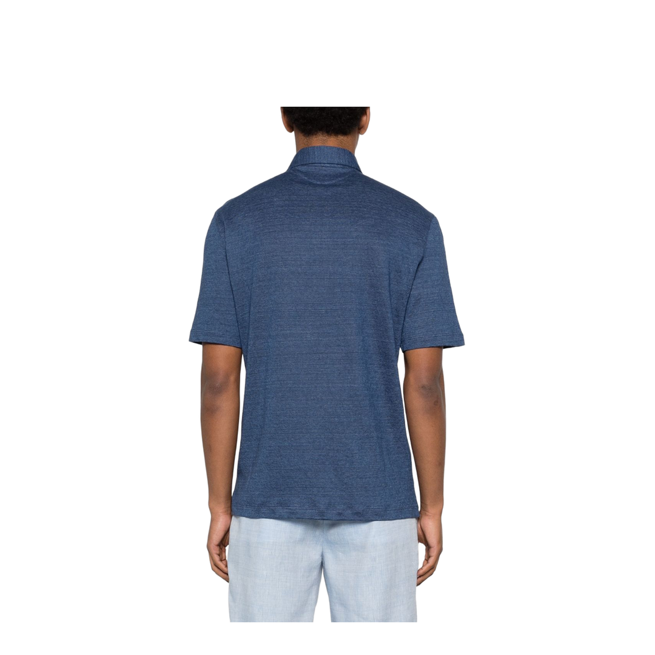 Men's Polo Shirts Blue