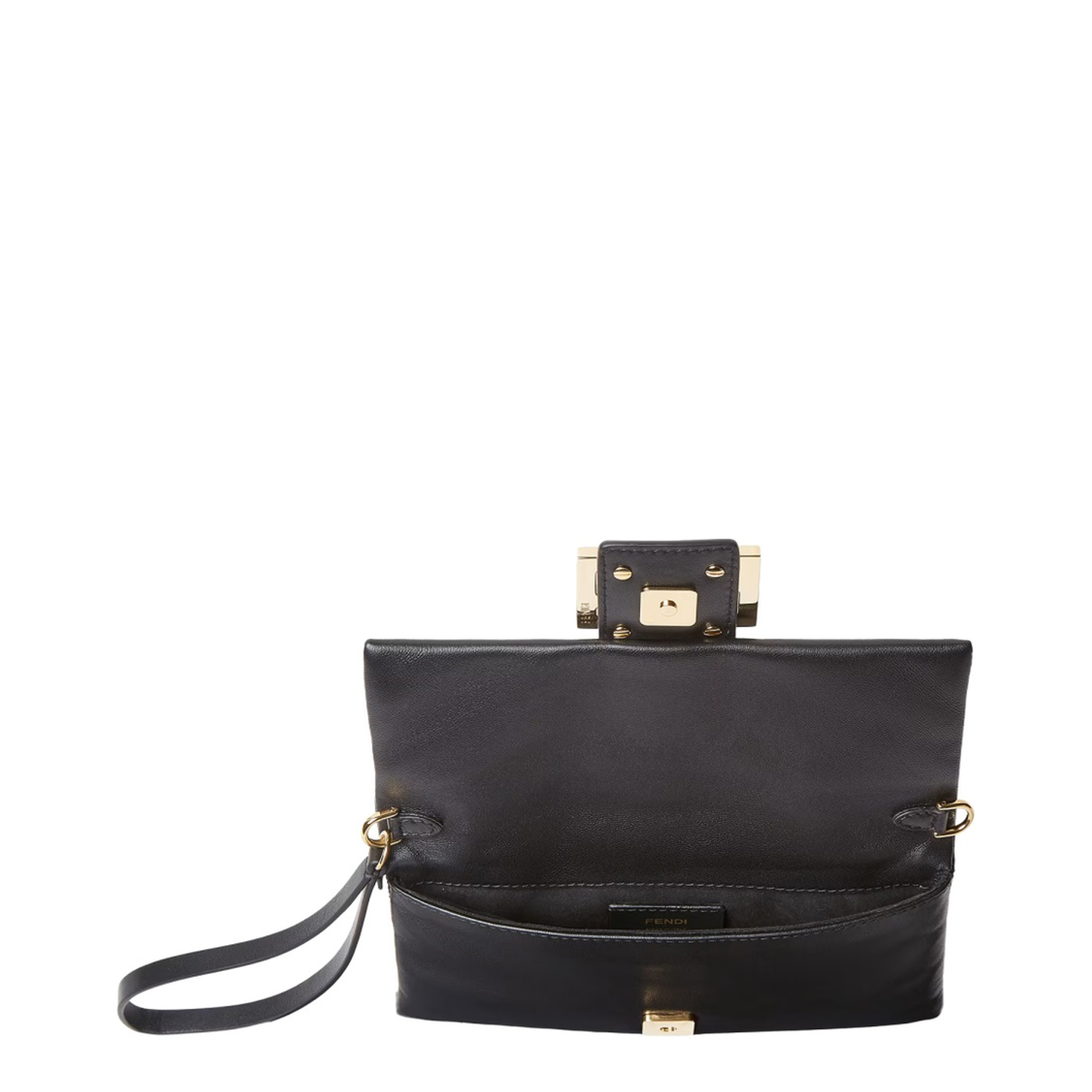 Mamma Baguette Pouch Nappa Leather - Black