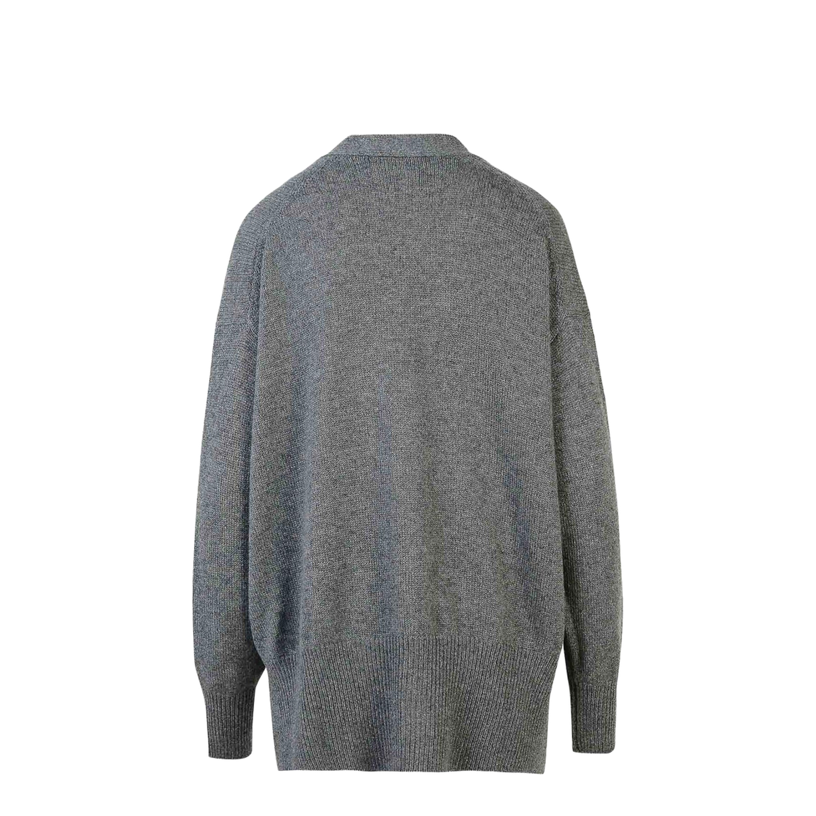 Grey Cashmere Cardigan