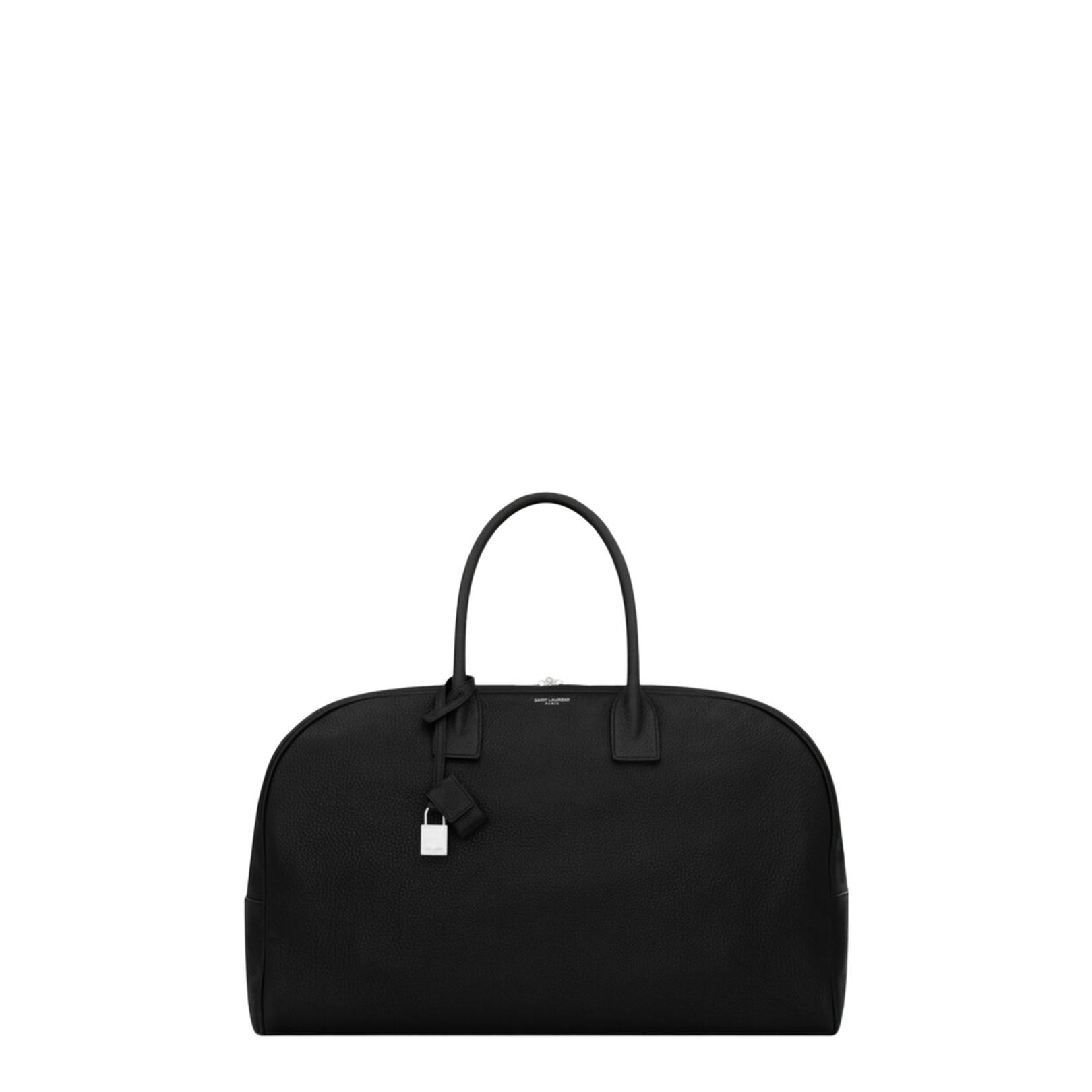 Bowling Duffle Bag in Grained Leather