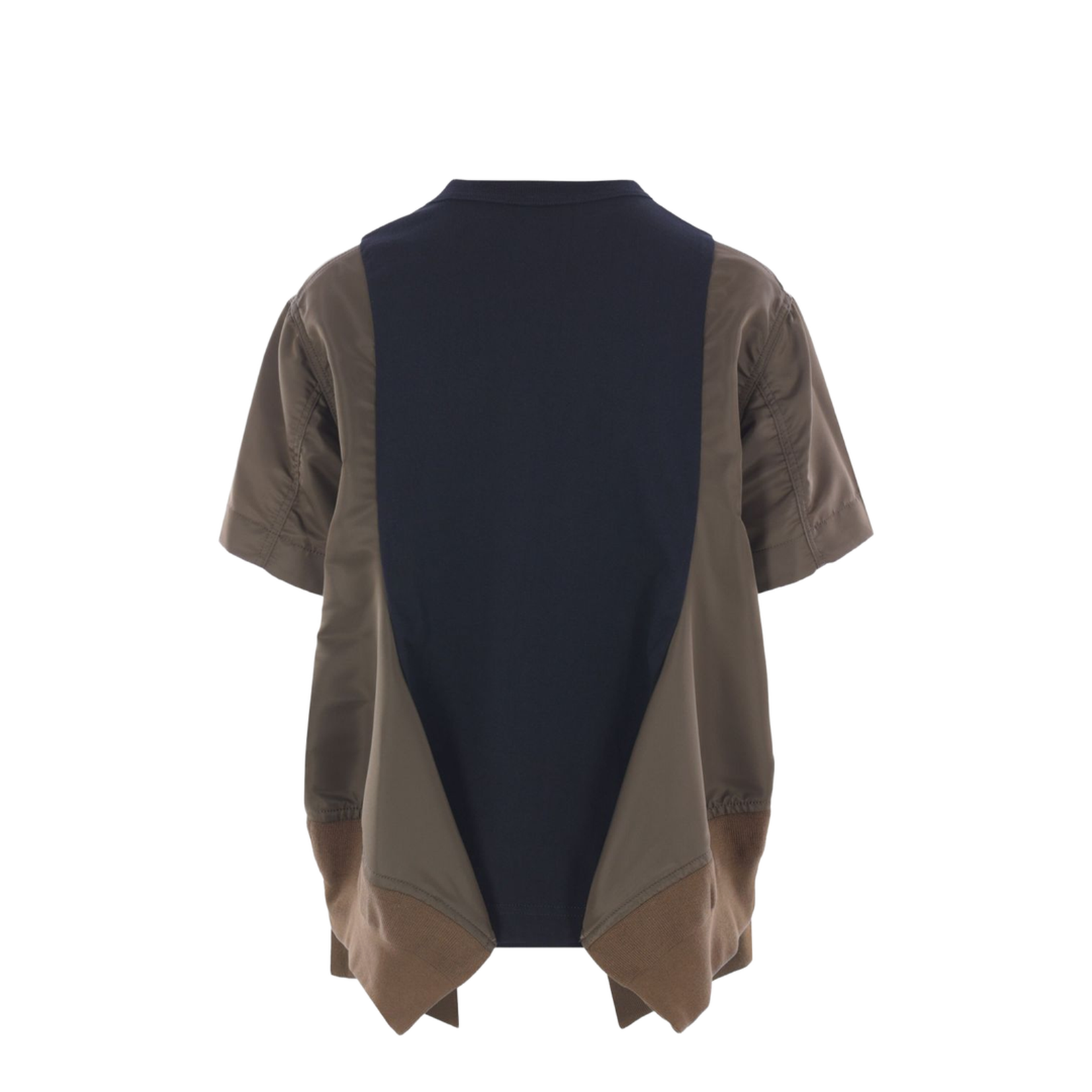 Cotton and Nylon T-Shirt