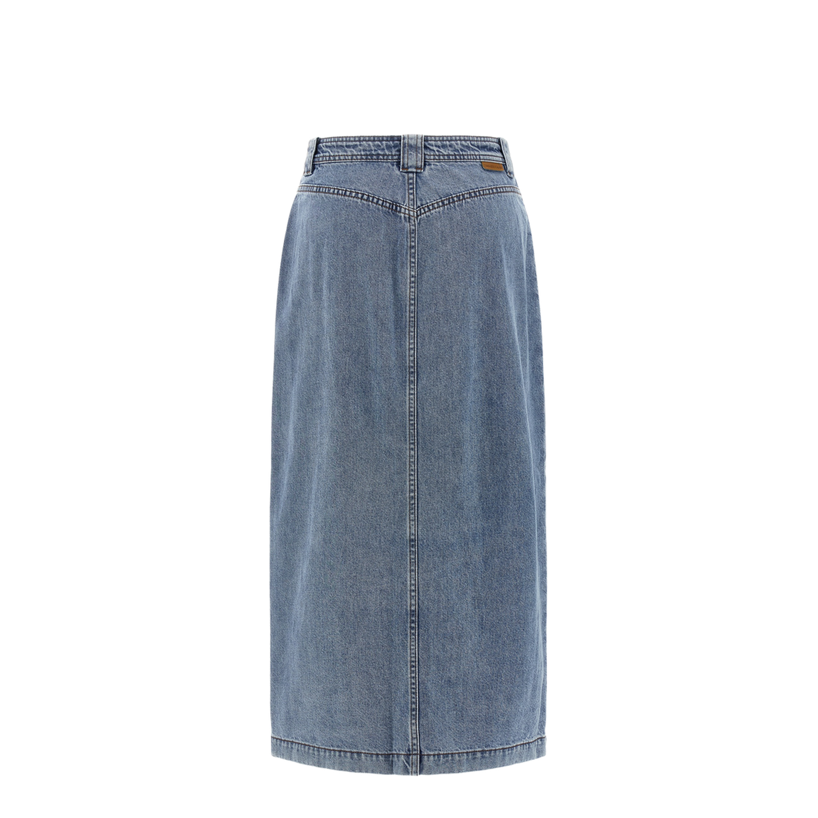 Denim Pencil Skirt