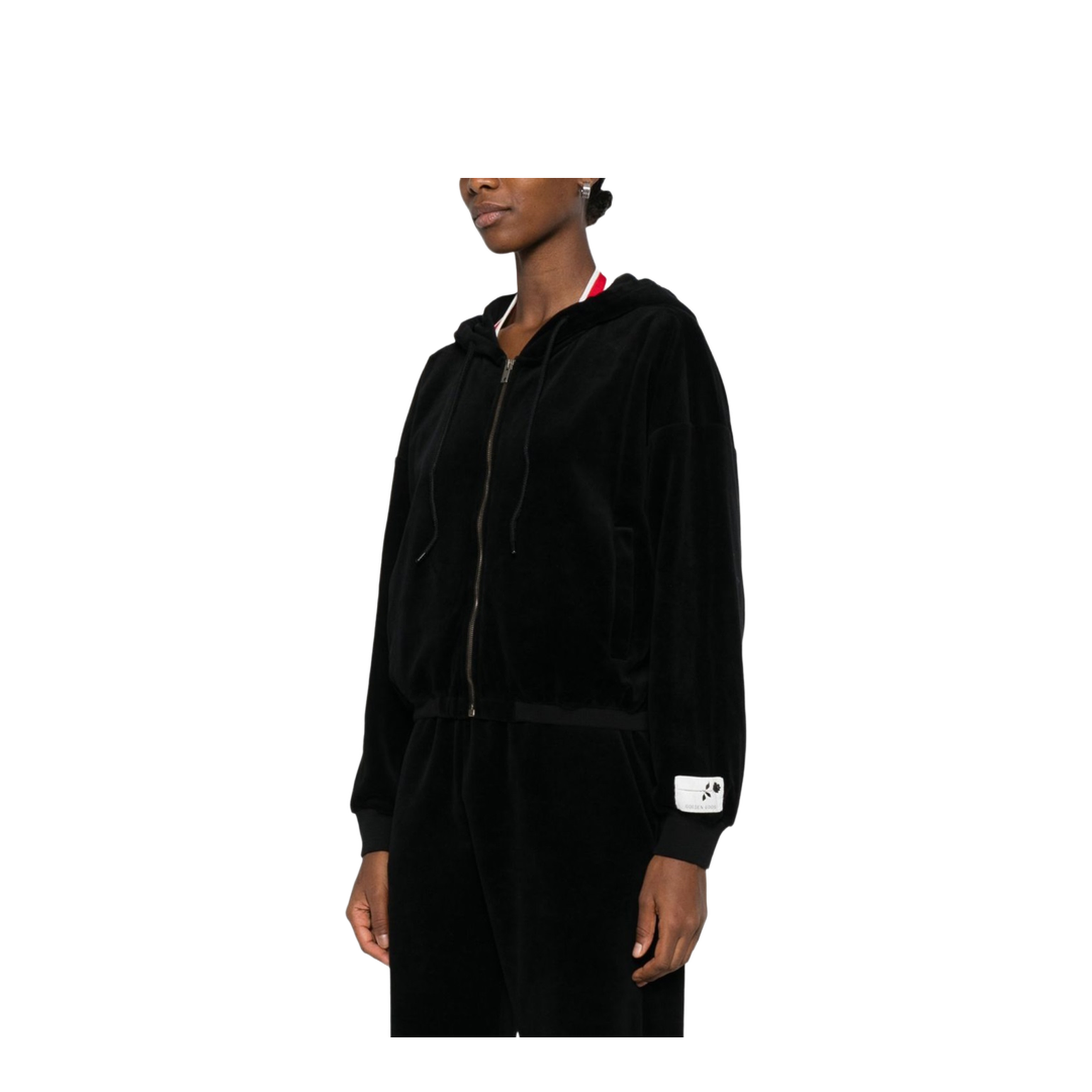 Zip-up Hoodie - Black