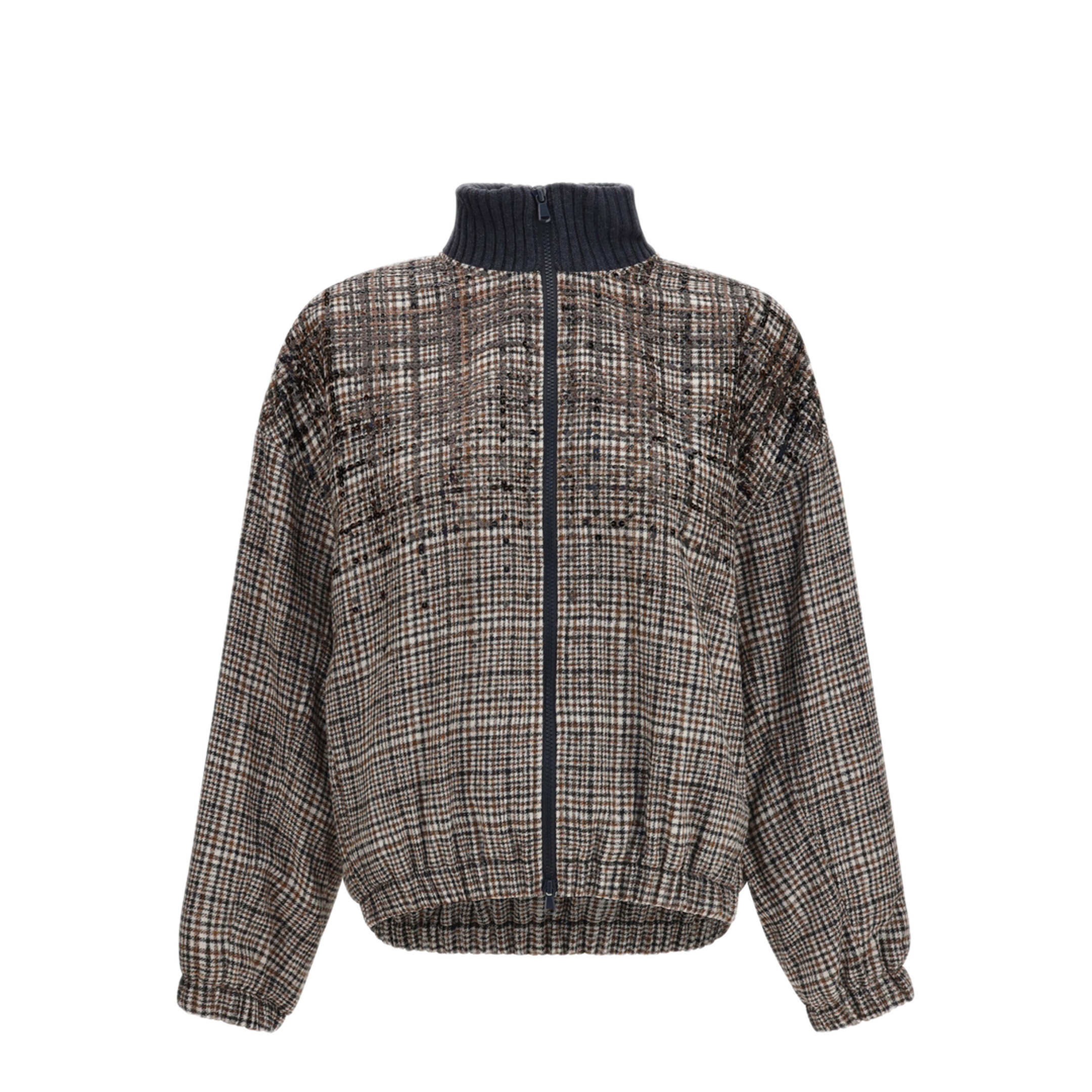MAYFEYR - Brunello Cucinelli - Padded Jacket With Sequin Details - MG5577625P