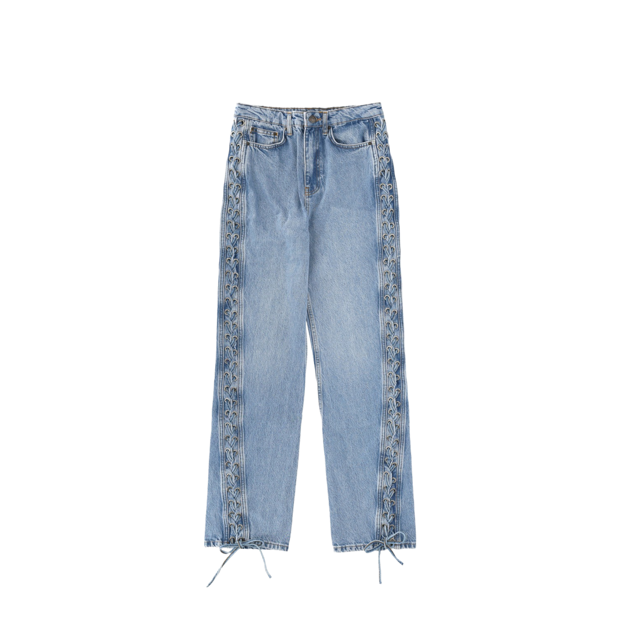 JEANS WITH LACES