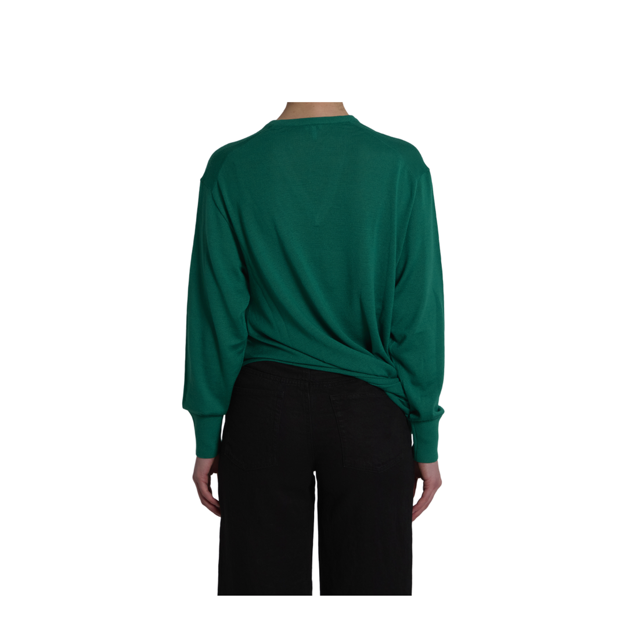 MAYFEYR - Loewe - Green Wool Sweater - S540Y14KHD4100