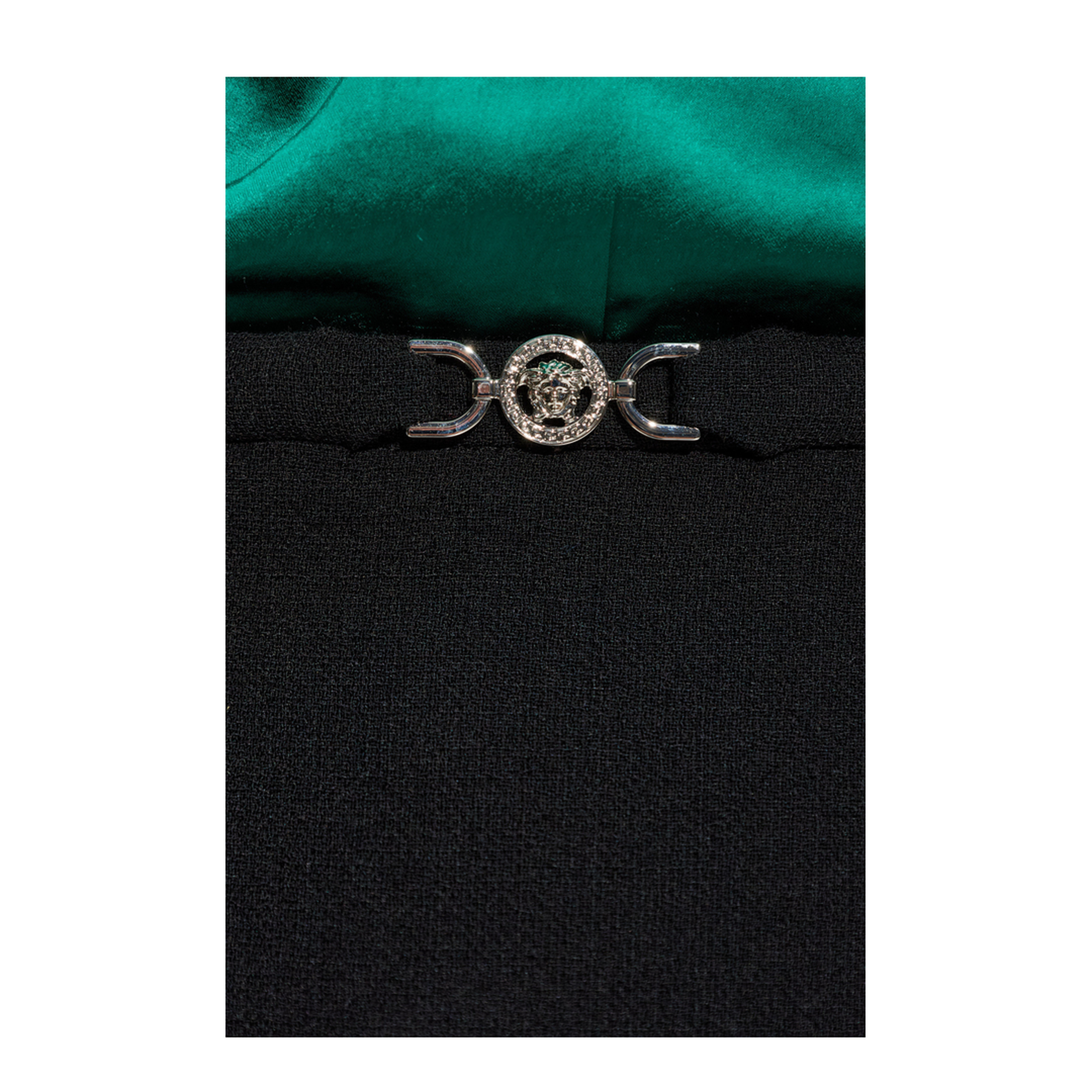 Short Skirt with Appliqué