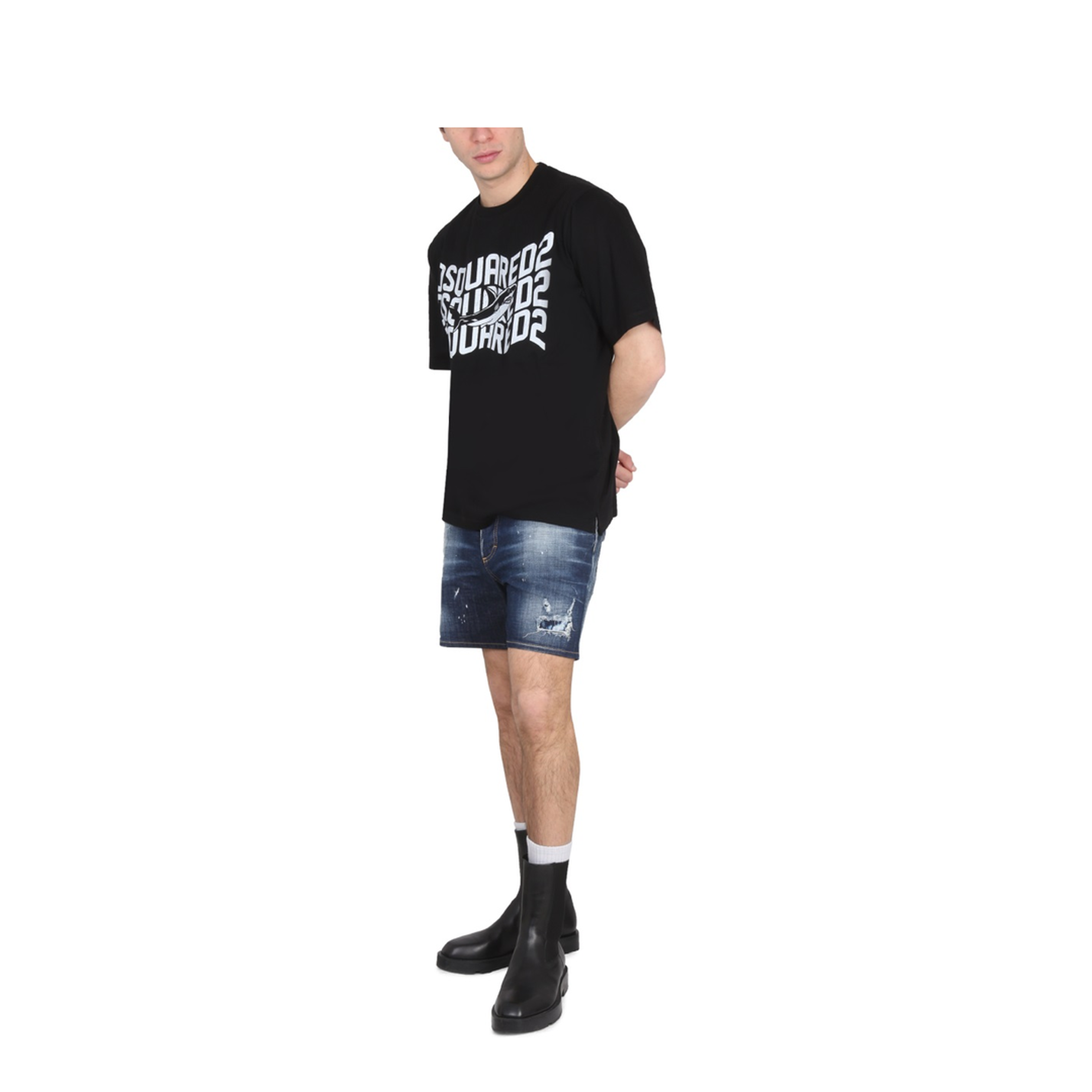 MAYFEYR - Dsquared2 - Logo Print T-Shirt - S74GD1089S23009900