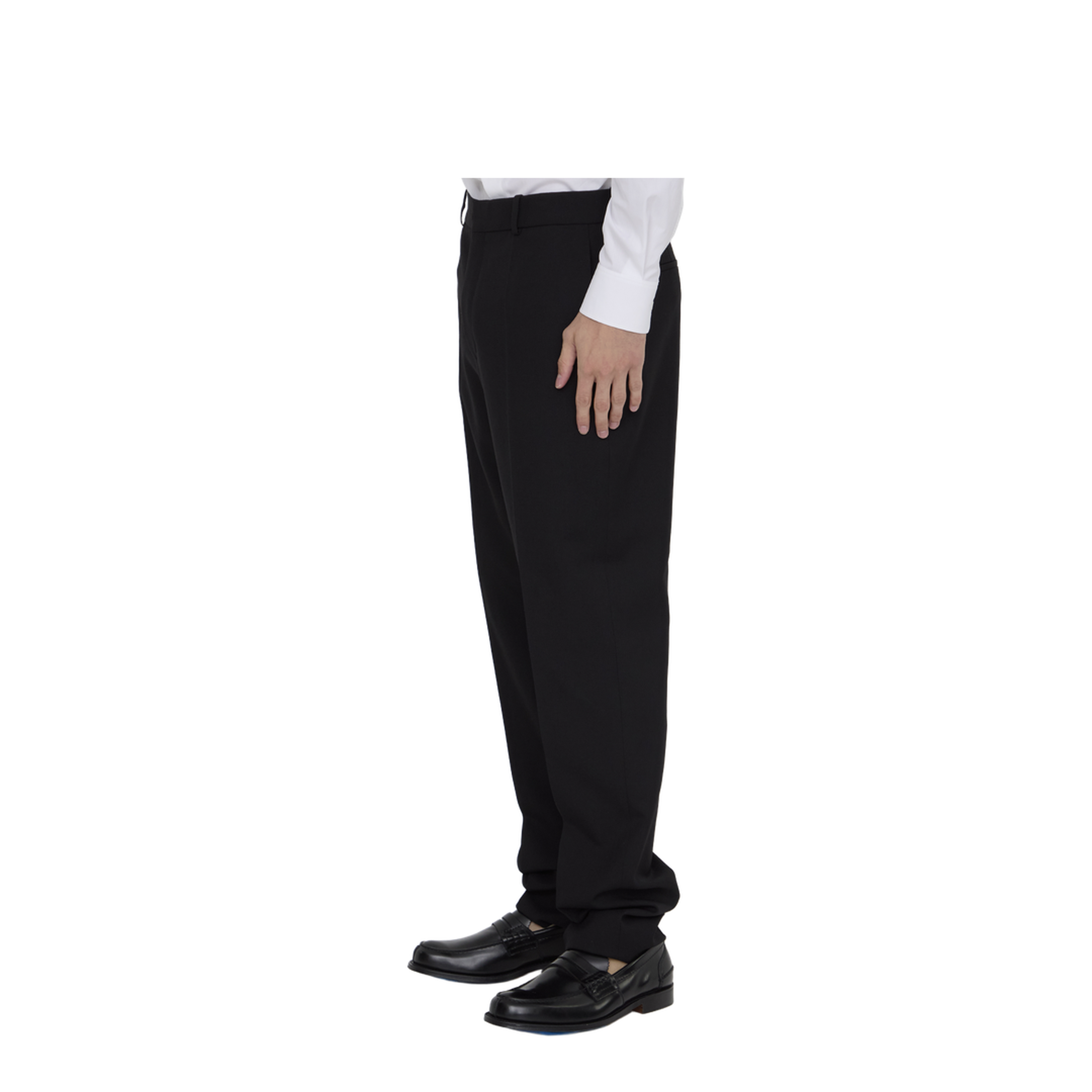 Wool Gabardine Trousers