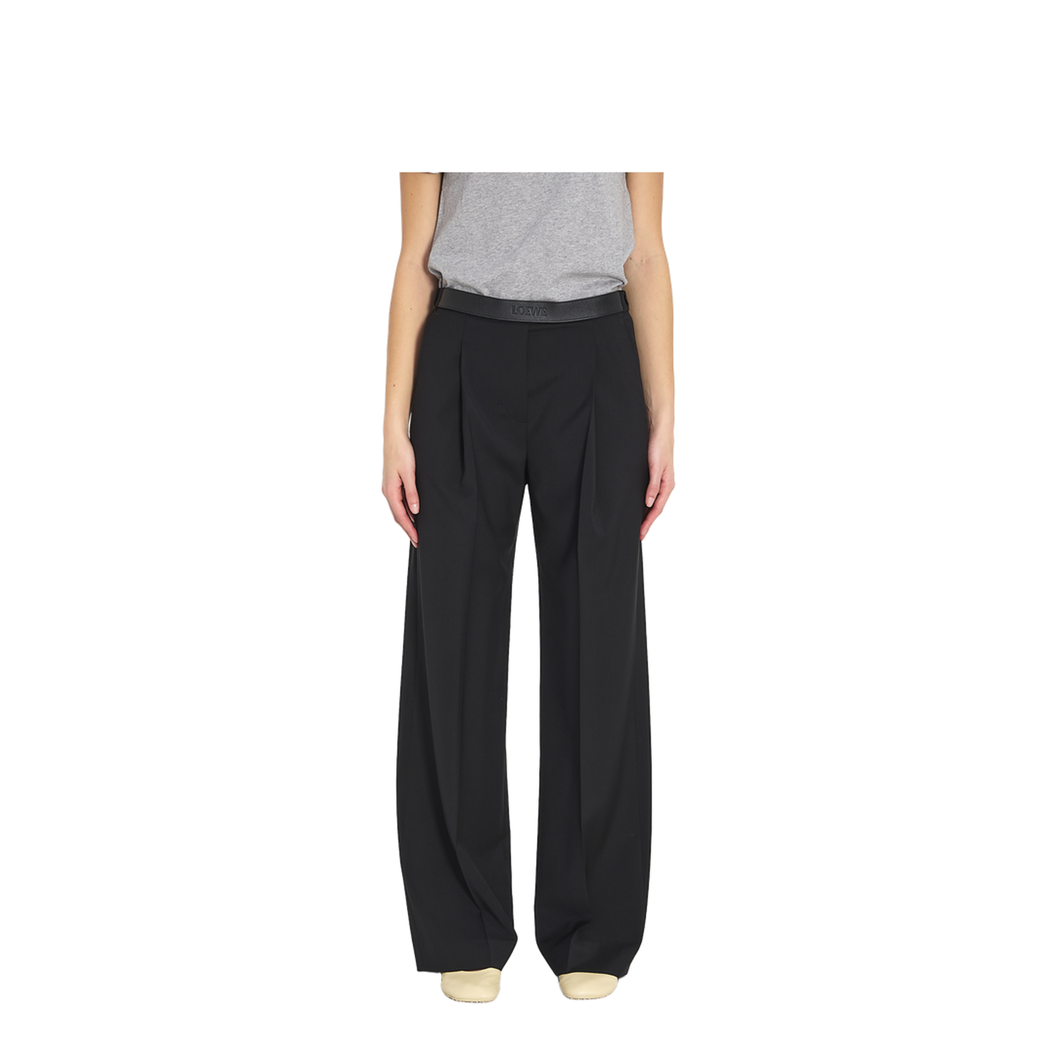 Tailored Wool Trousers