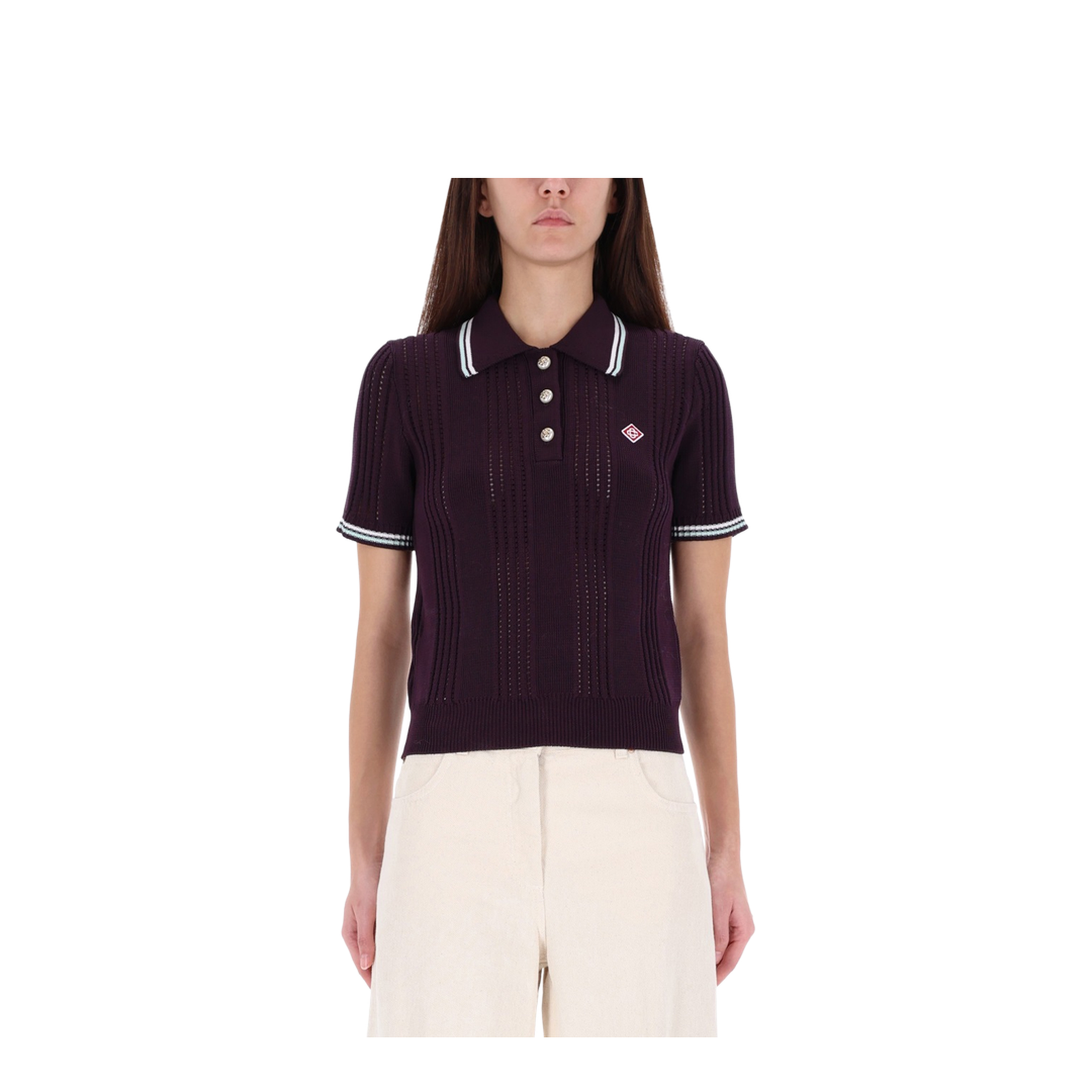 COTTON KNIT POLO SHIRT