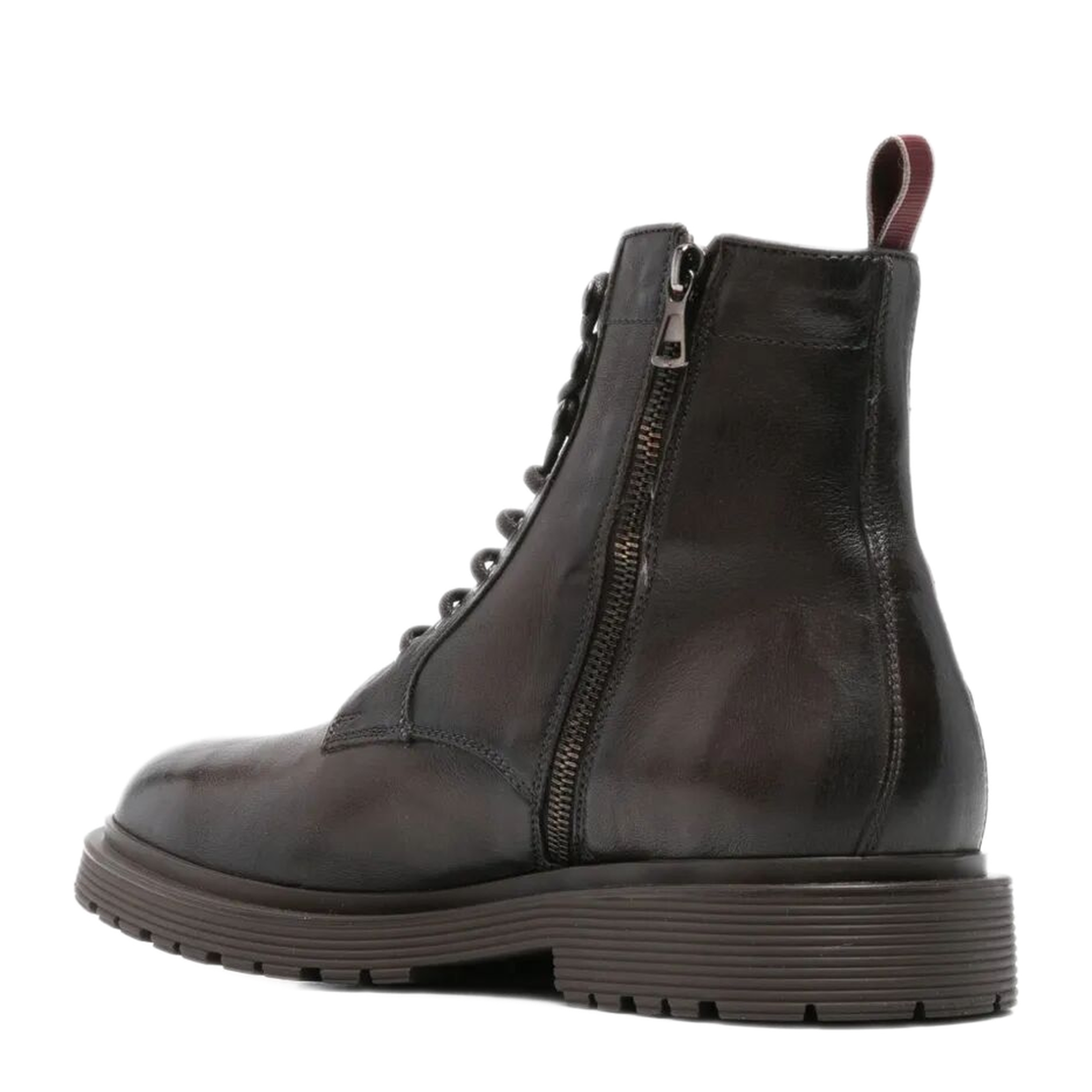 MAYFEYR - STURLINI - Volga Lace Up Leather Boots - AR56001CHOCOLAT