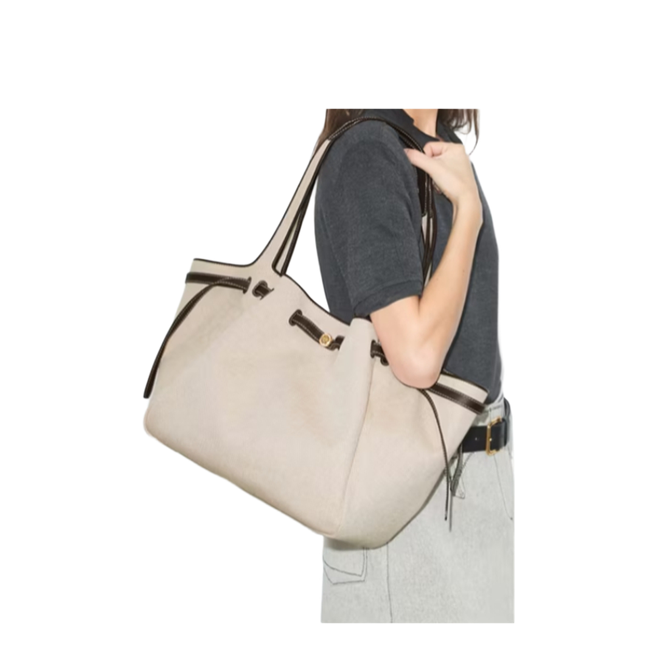 MAYFEYR - Tory Burch - Romy Canvas Tote Bag - 178714960