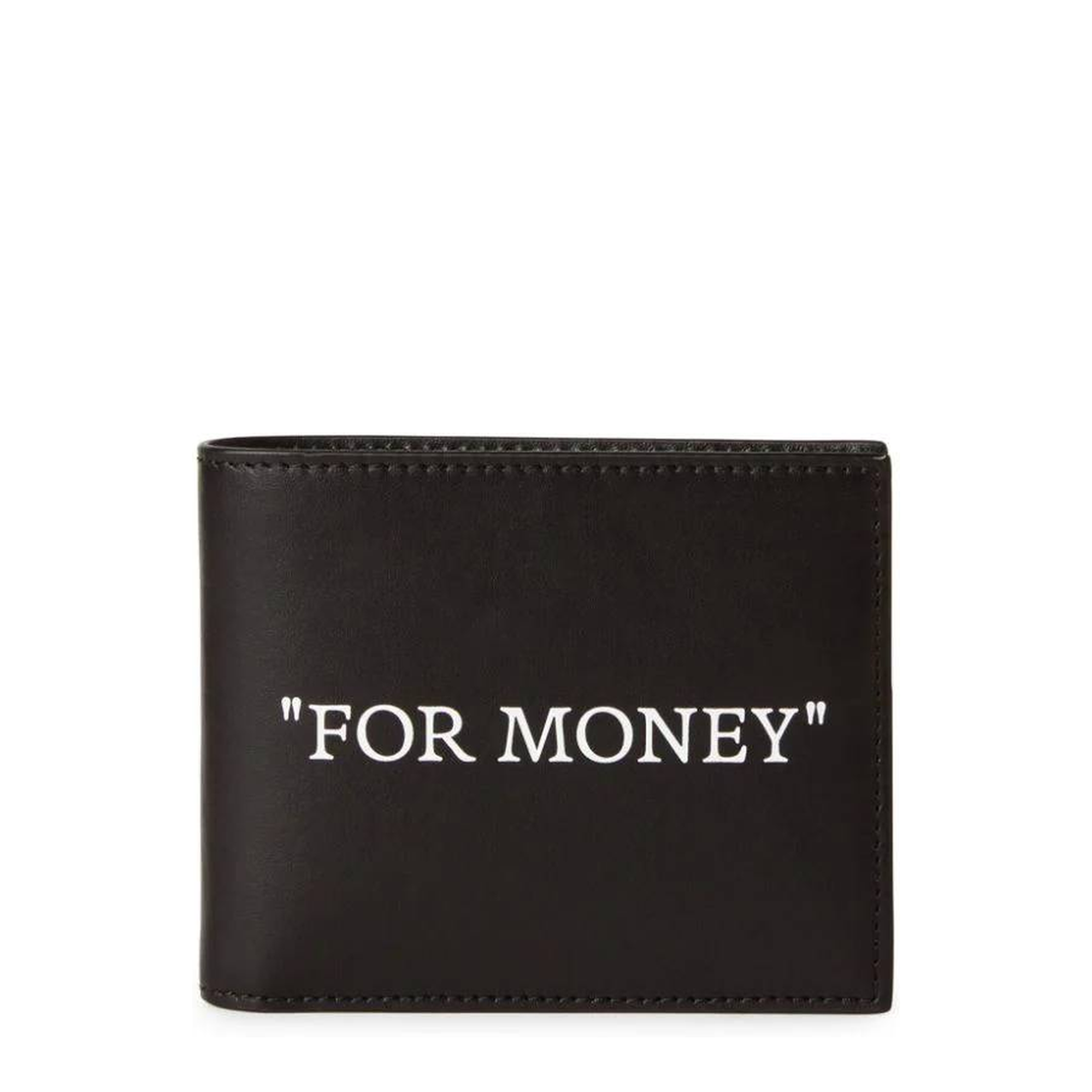 Quote Bifold Wallet in Black