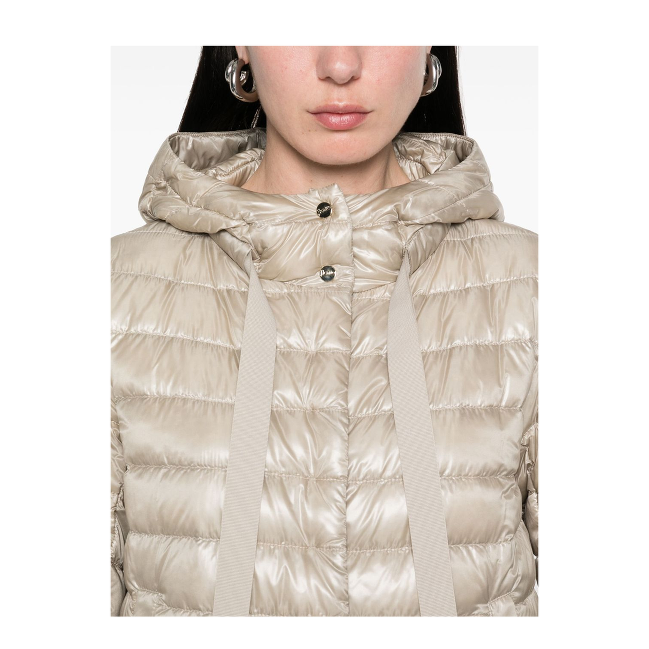 Down Jacket with Hood