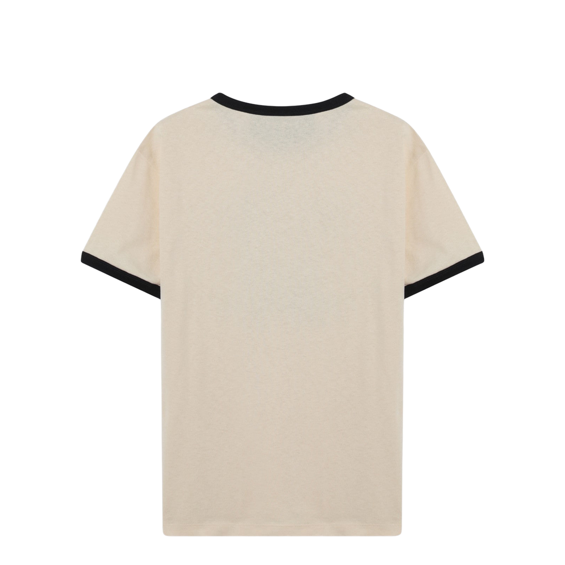 Beige Cotton T-Shirt