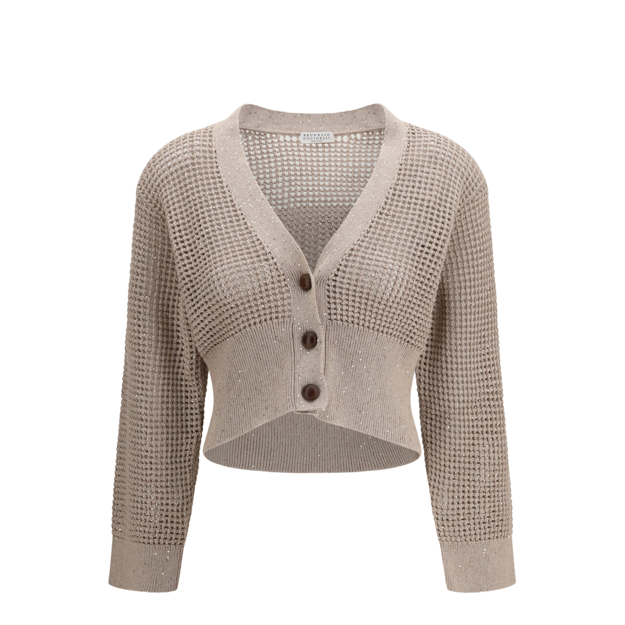 MAYFEYR - Brunello Cucinelli - Sequined Mesh Cardigan - MDV762106