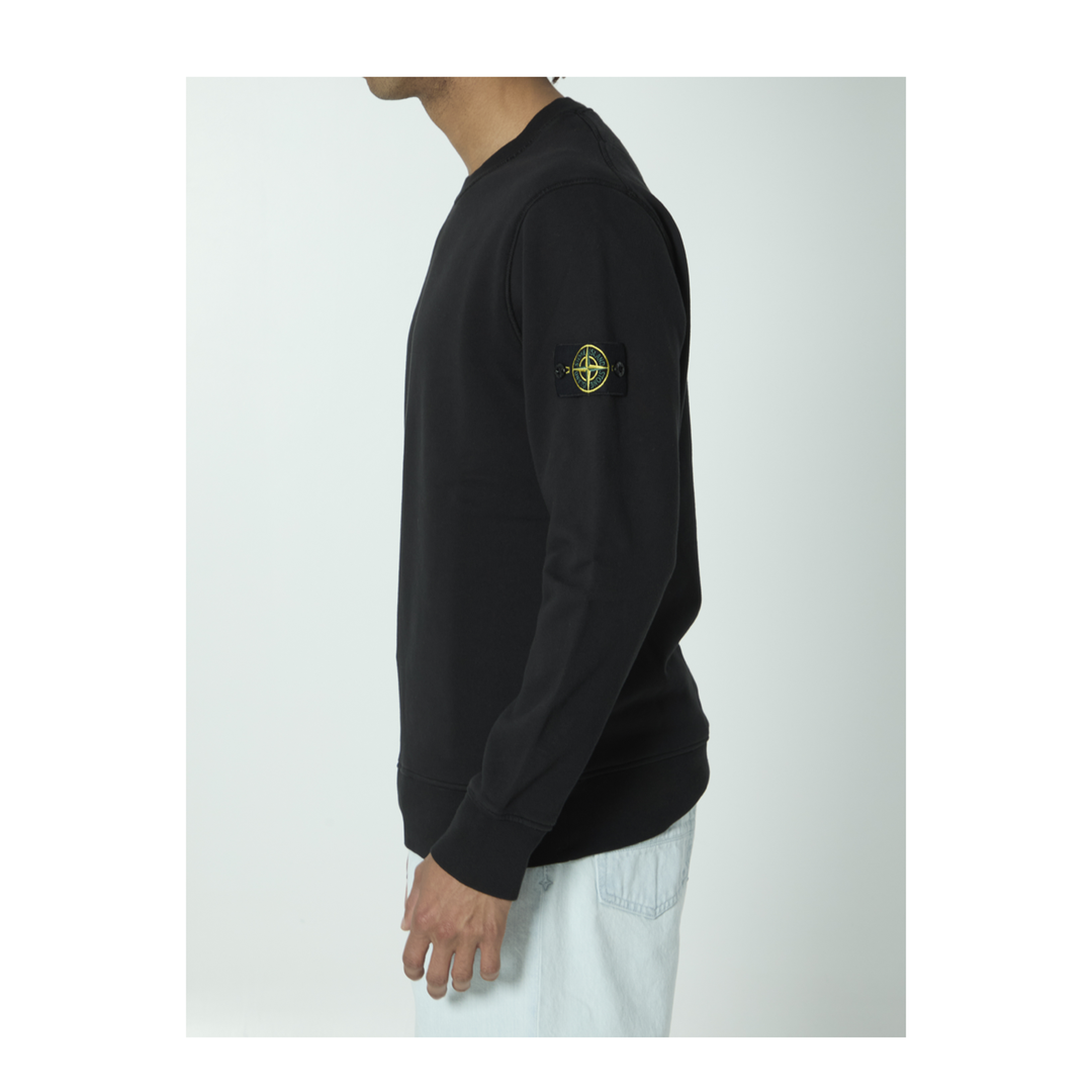 MAYFEYR - Stone Island - Organic Cotton Sweater With Nylon - L1S155100052S00B0V0029