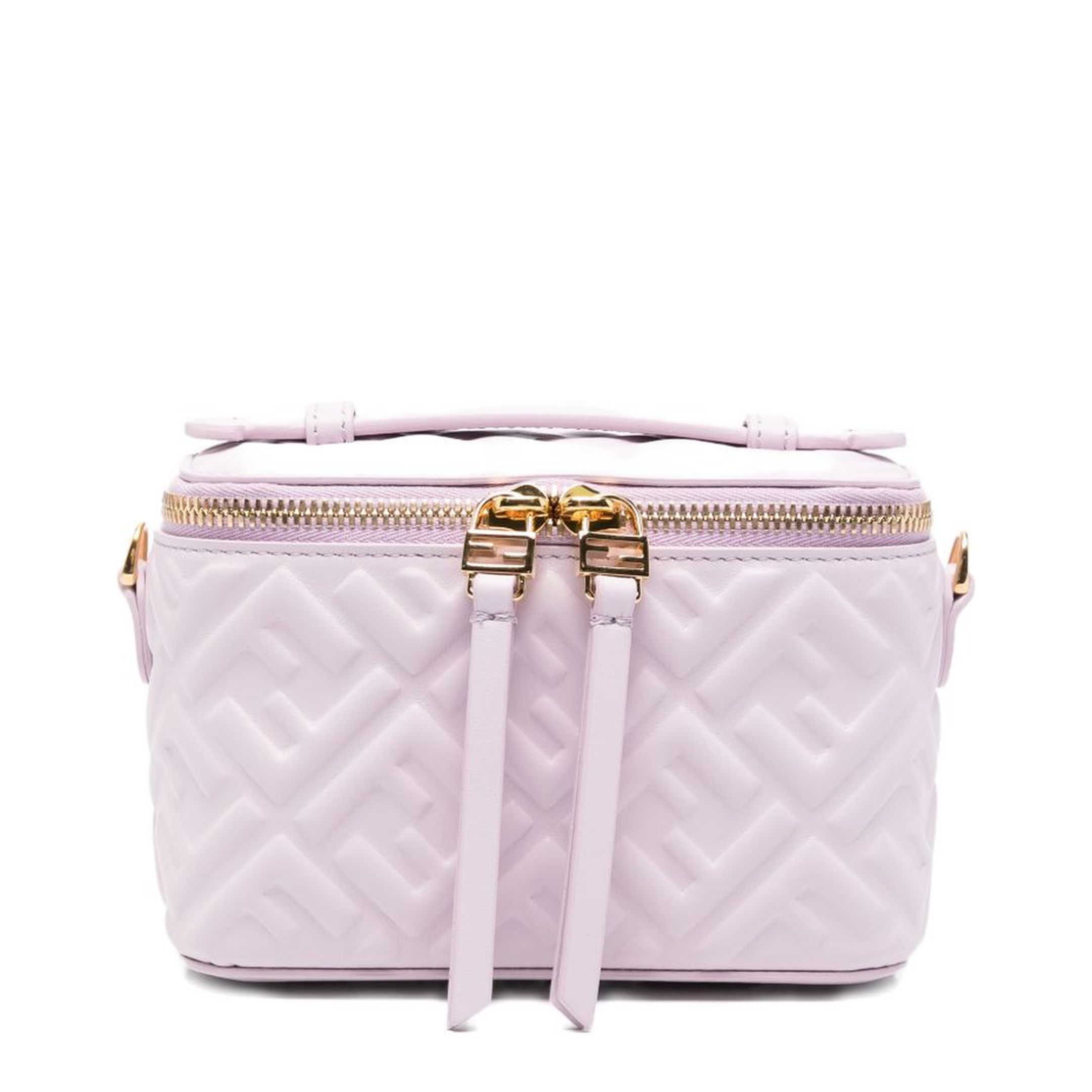 Vanity Mini Nappa Leather Crossbody - Anemone Purple