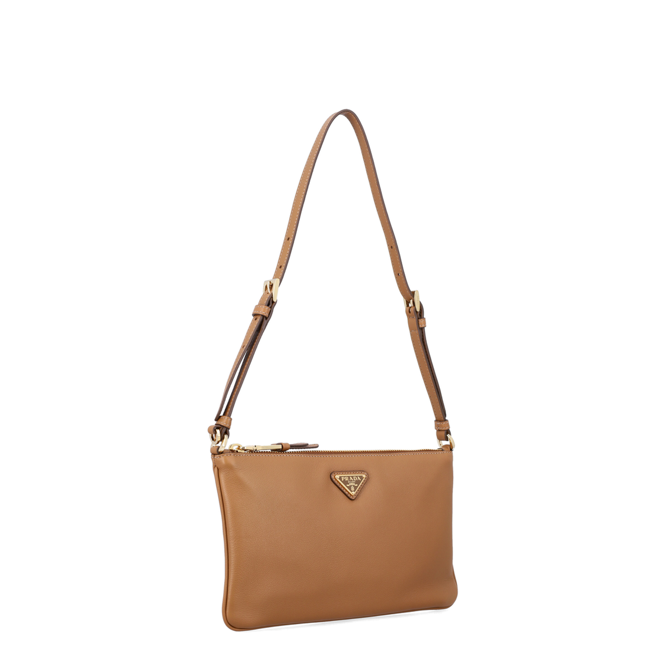 MAYFEYR - Prada - Leather Pouch With Logo - 26P1BC2382CYSF03BH