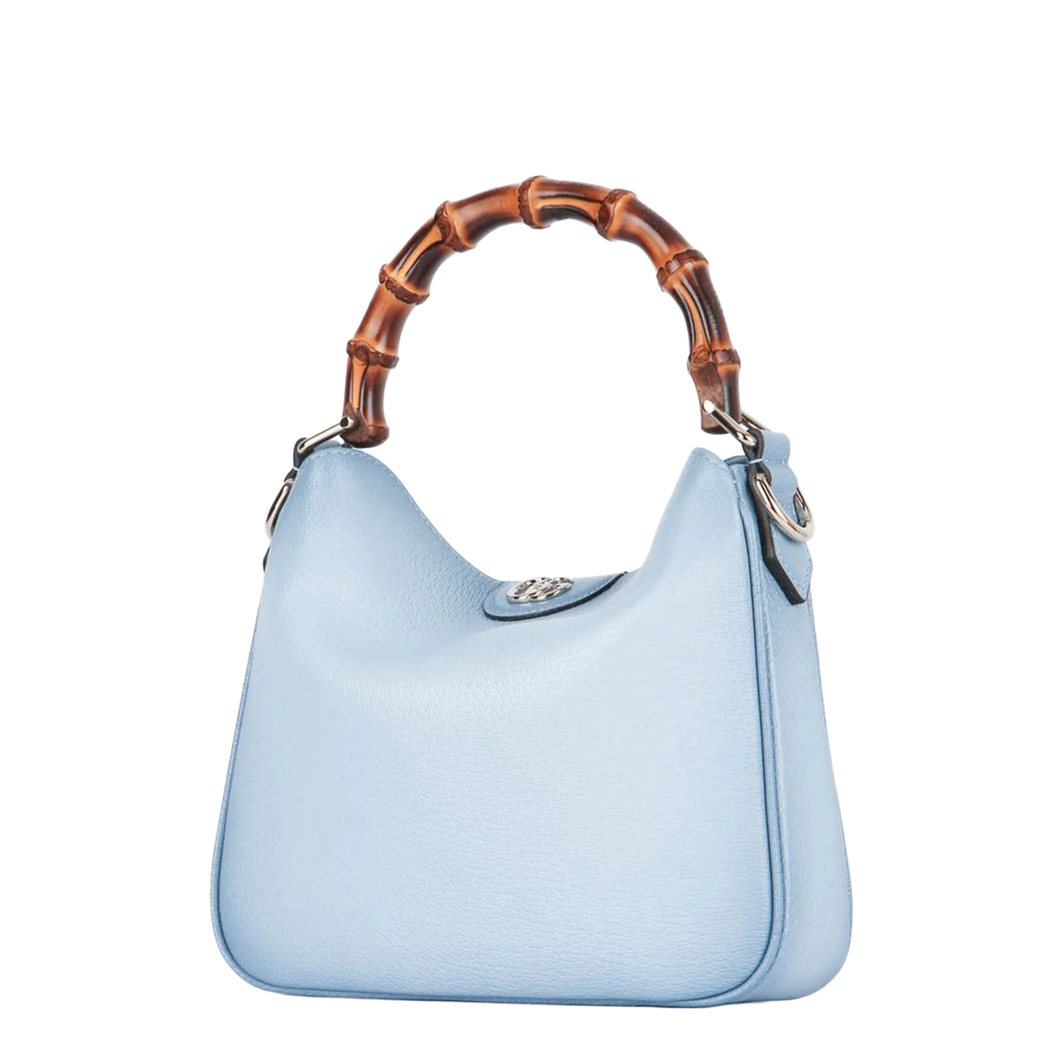 Diana Small Shoulder Bag in Gradient Blue Leather
