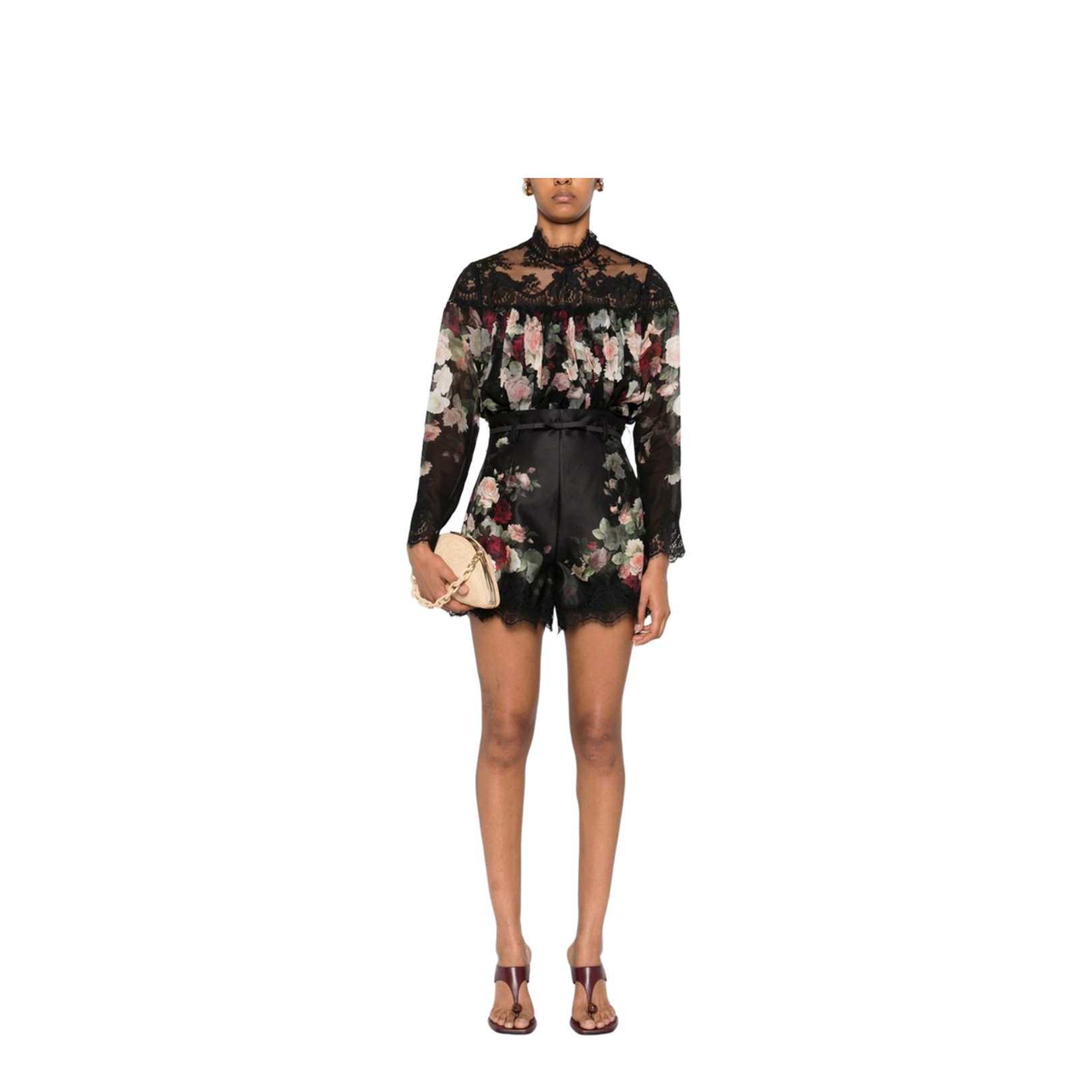 Hypnotic Satin Shirt Olive