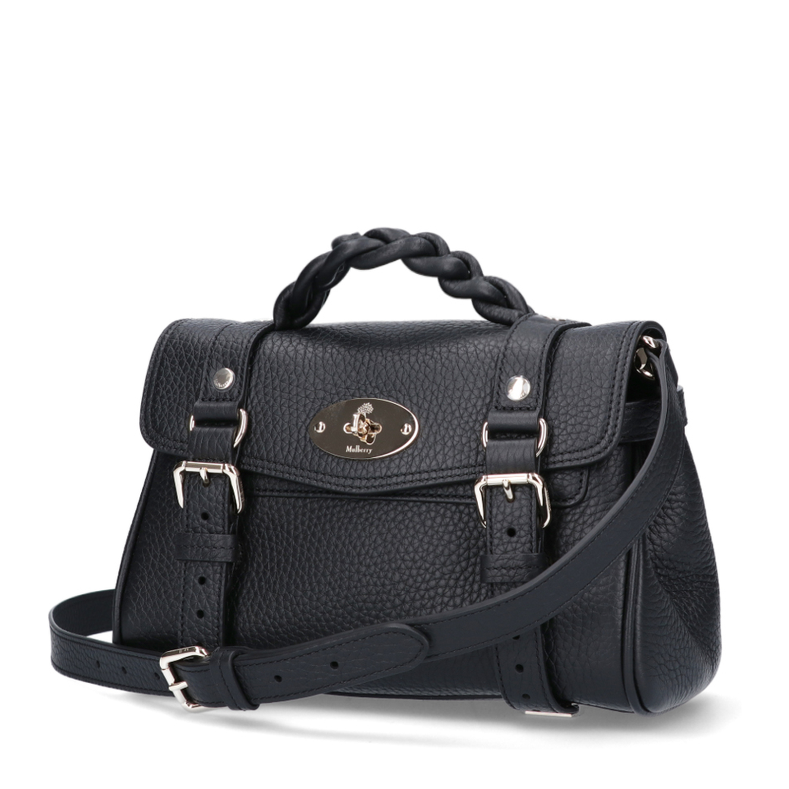 Alexa Mini Grainy Leather Bag