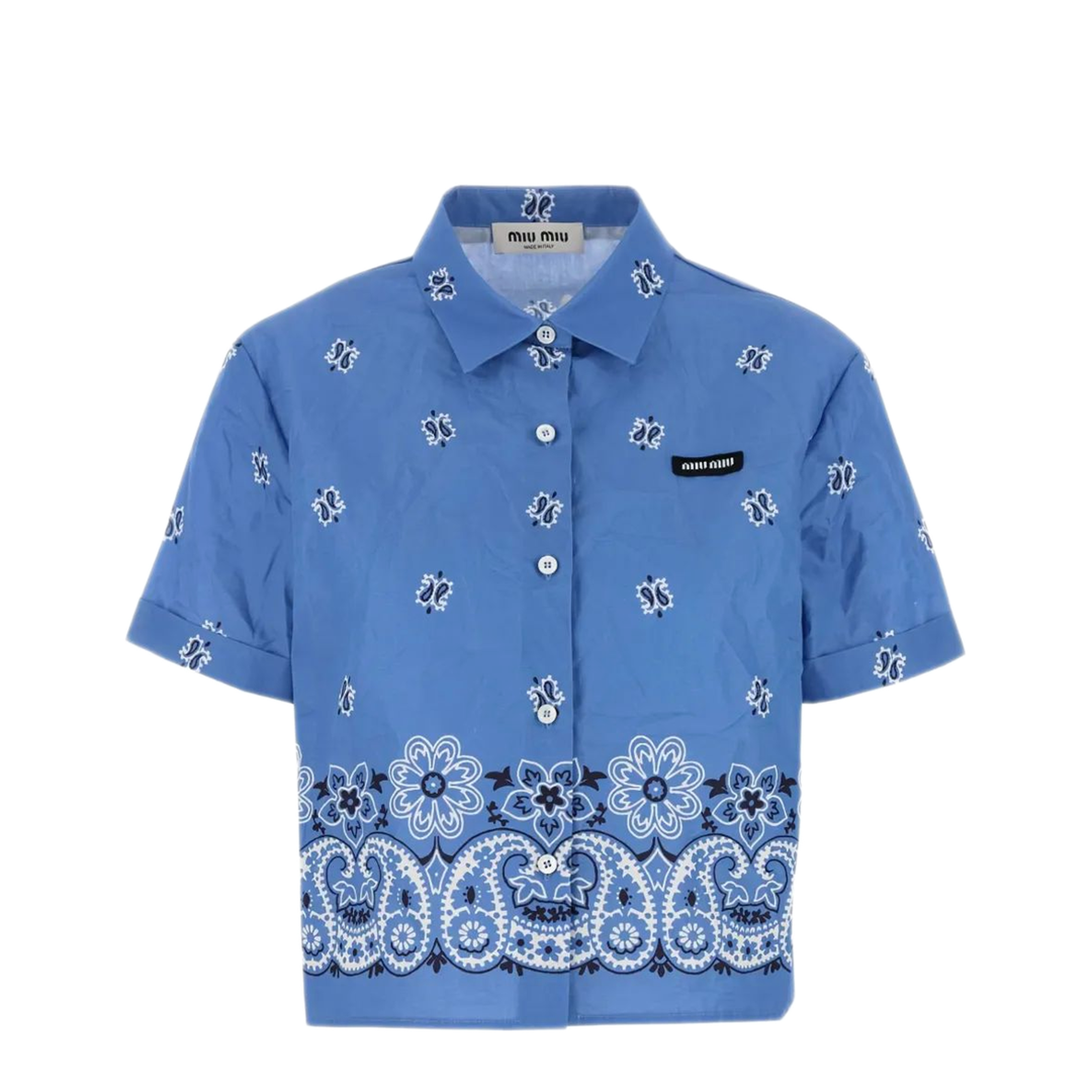 MAYFEYR - Miu Miu - Flame Poplin Shirt - MK1951SOOO17XXF061M