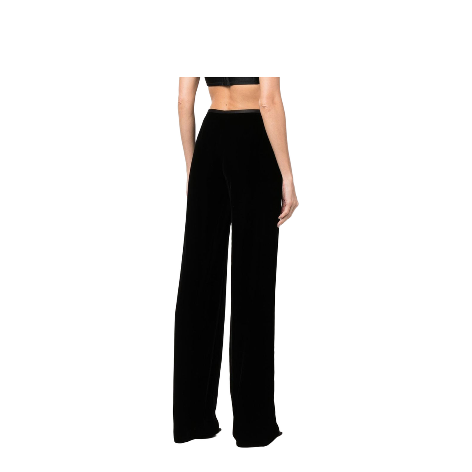 Velvet Palazzo Trousers