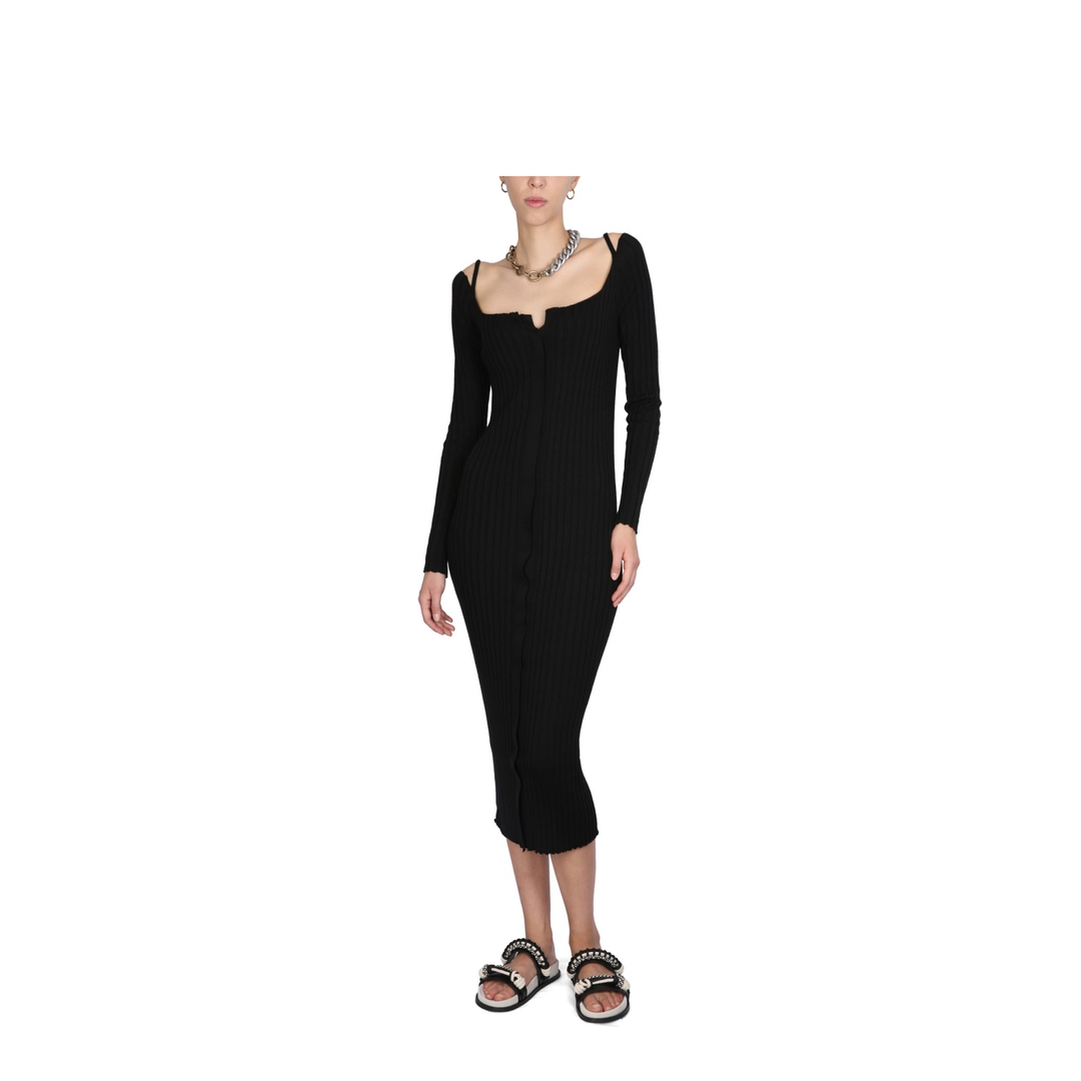 MAYFEYR - PHILOSOPHY DI LORENZO SERAFINI - Midi Dress - 048057000555