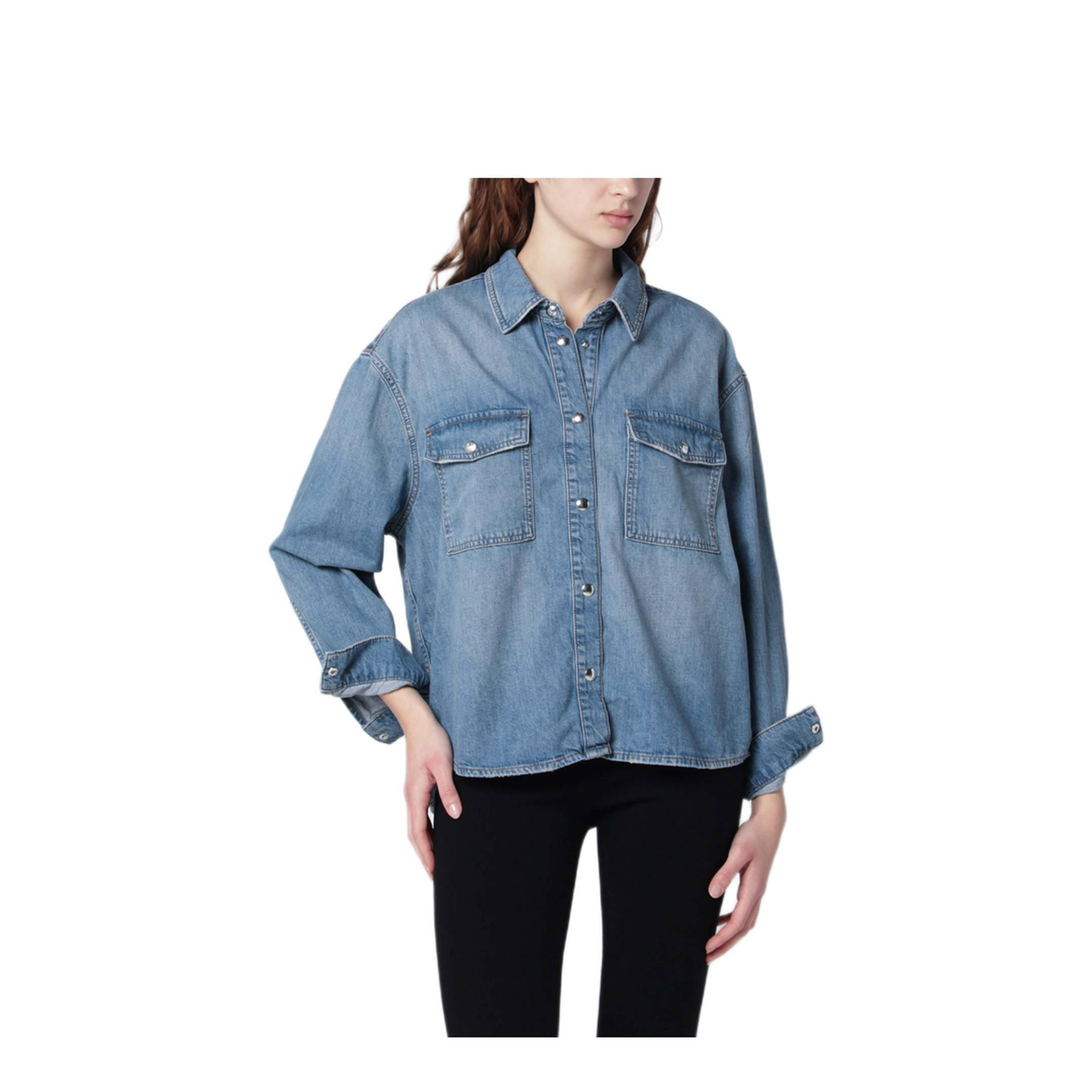 MAYFEYR - Anine Bing - Paxton Denim Shirt - A-07-11690COWHD71