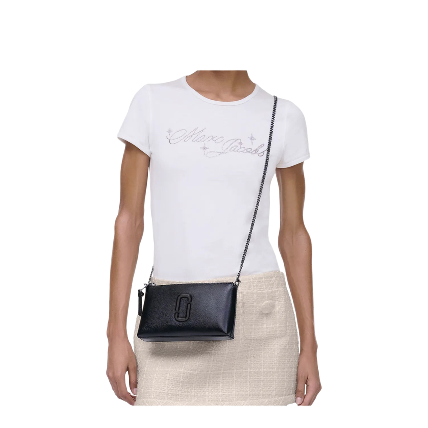 DTM Snapshot SLG Pochette Bag Black