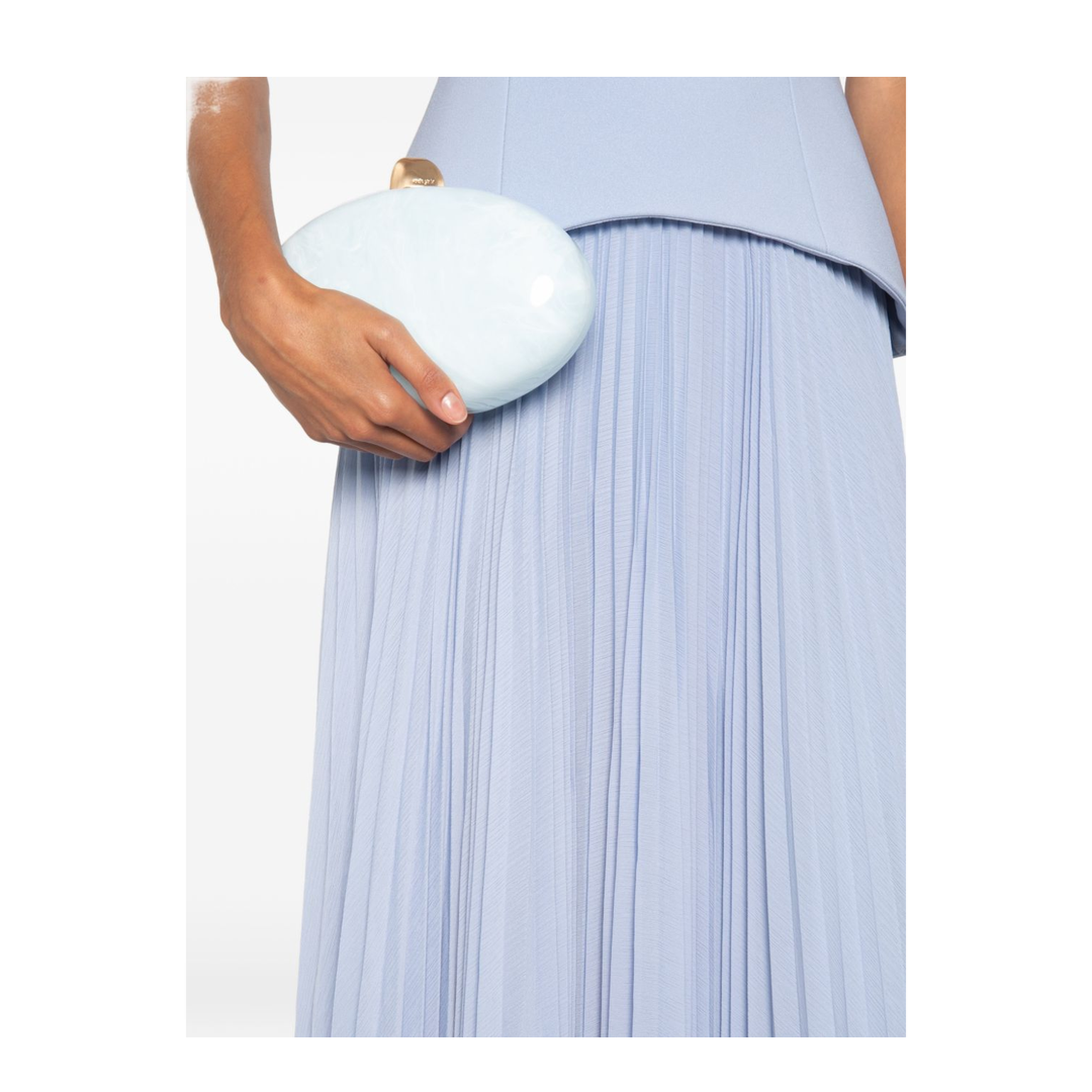 MAYFEYR - Solace London - Dresses Light Blue - OS44017LIGHTBLUE