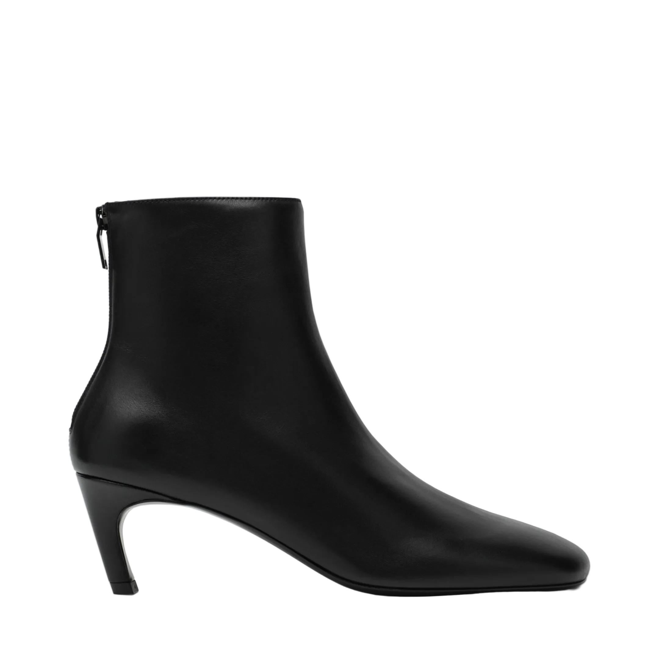 MAYFEYR - Toteme - Nappa Leather Ankle Boots In Black - 263-WAS0354LE0231001