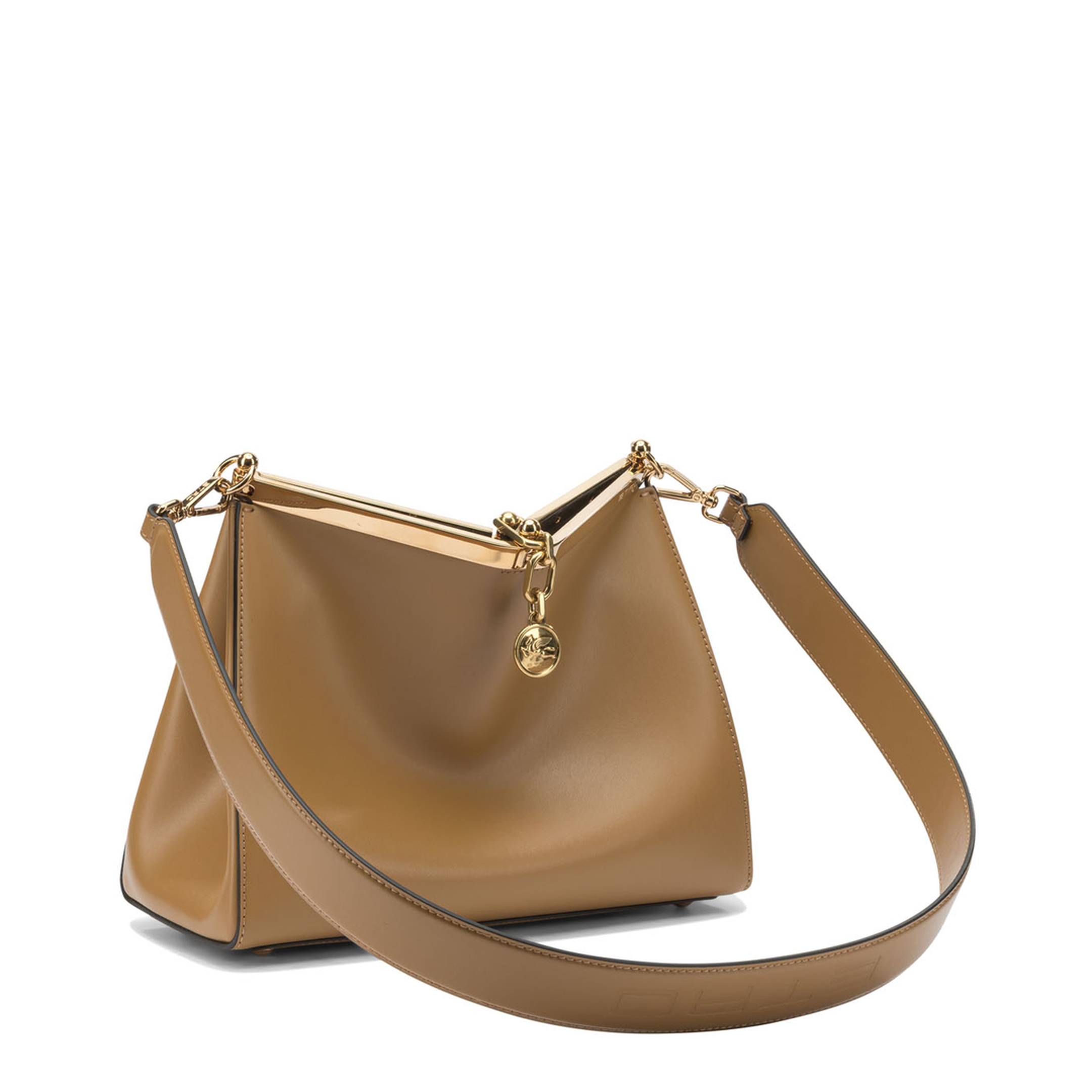 Shoulder Bag Leather Brown