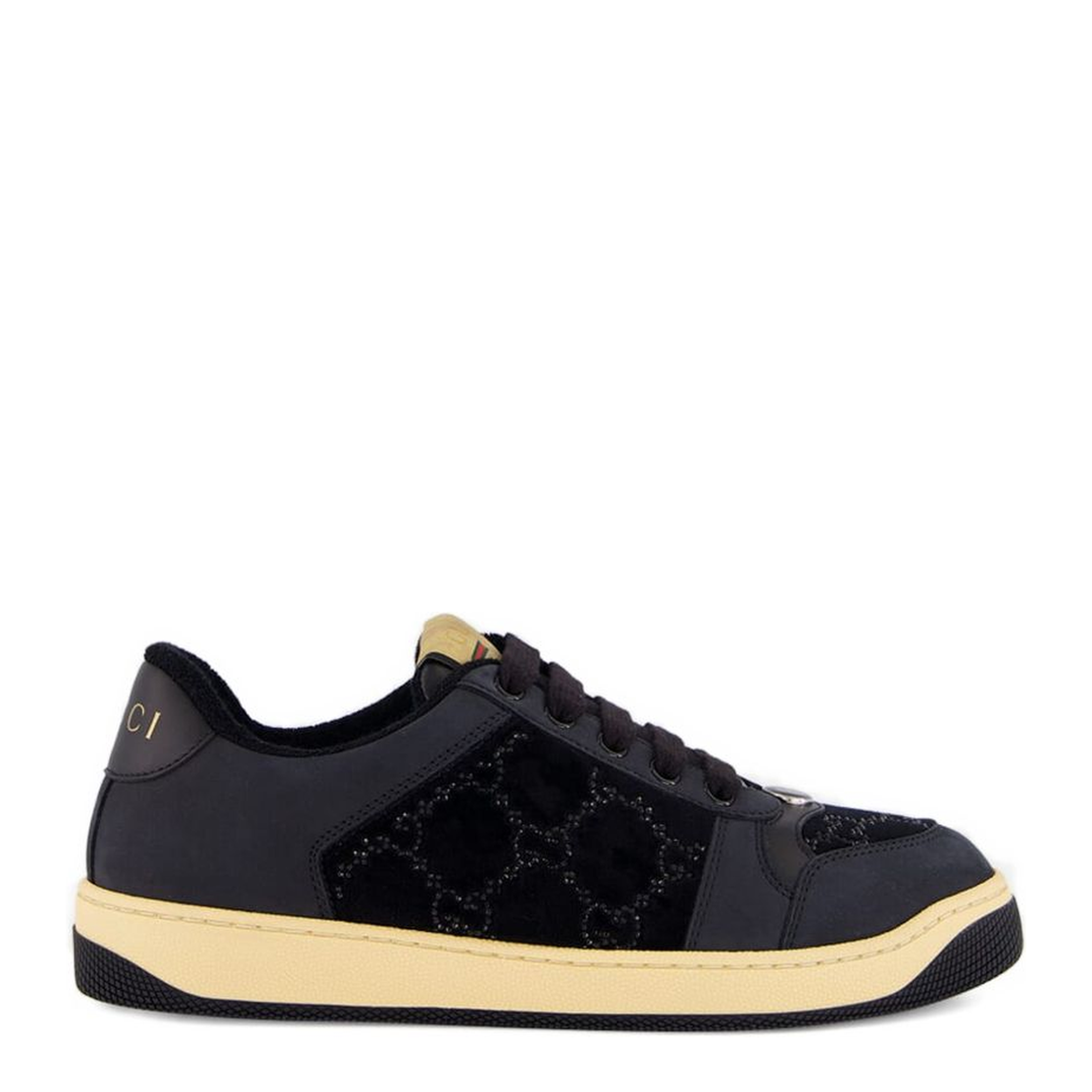 GG Crystal Screener Sneaker