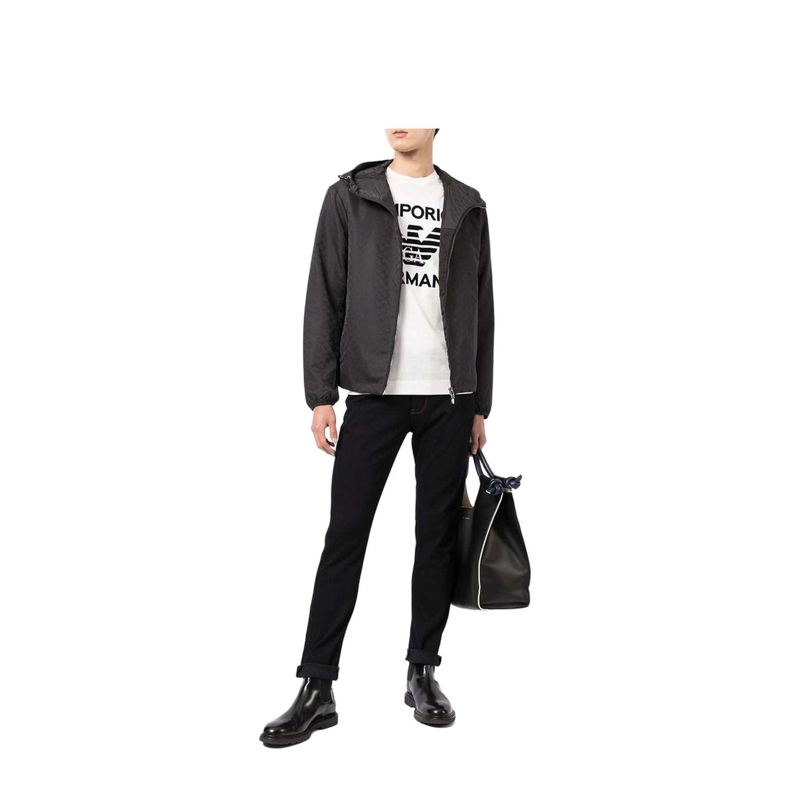 Allover Logo Blouson Jacket