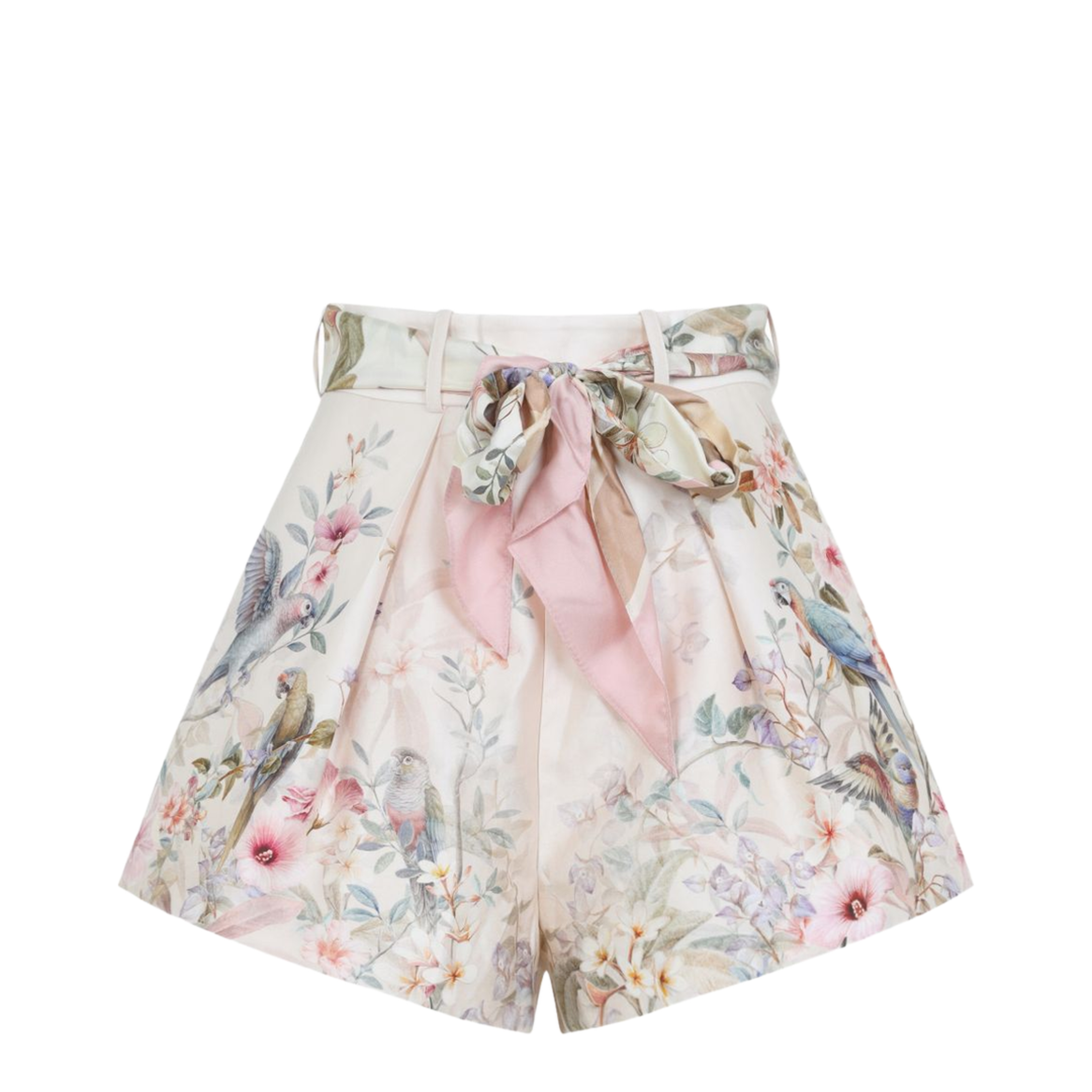 Rebellion Shorts With Pleats