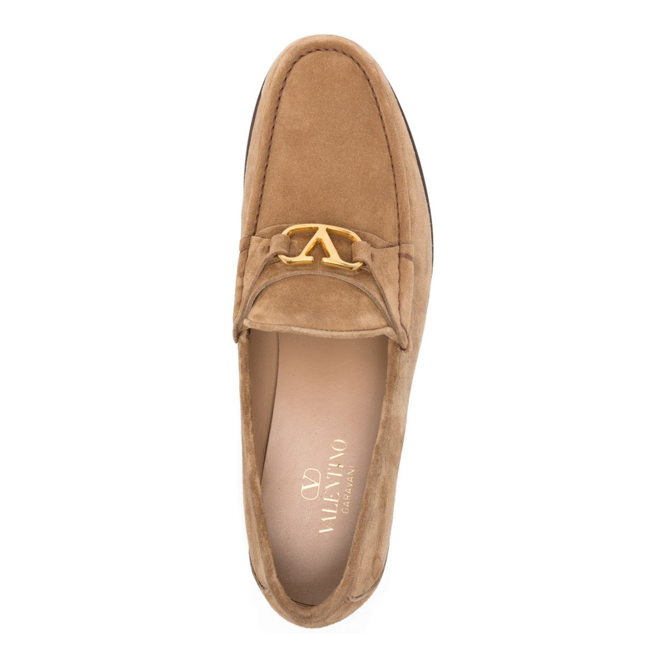 MAYFEYR - Valentino - Flat Shoes Leather Brown - YS0J68UZMC4Q