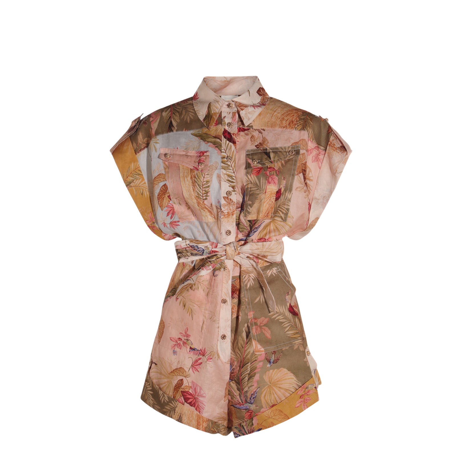 Ascension Linen Playsuit