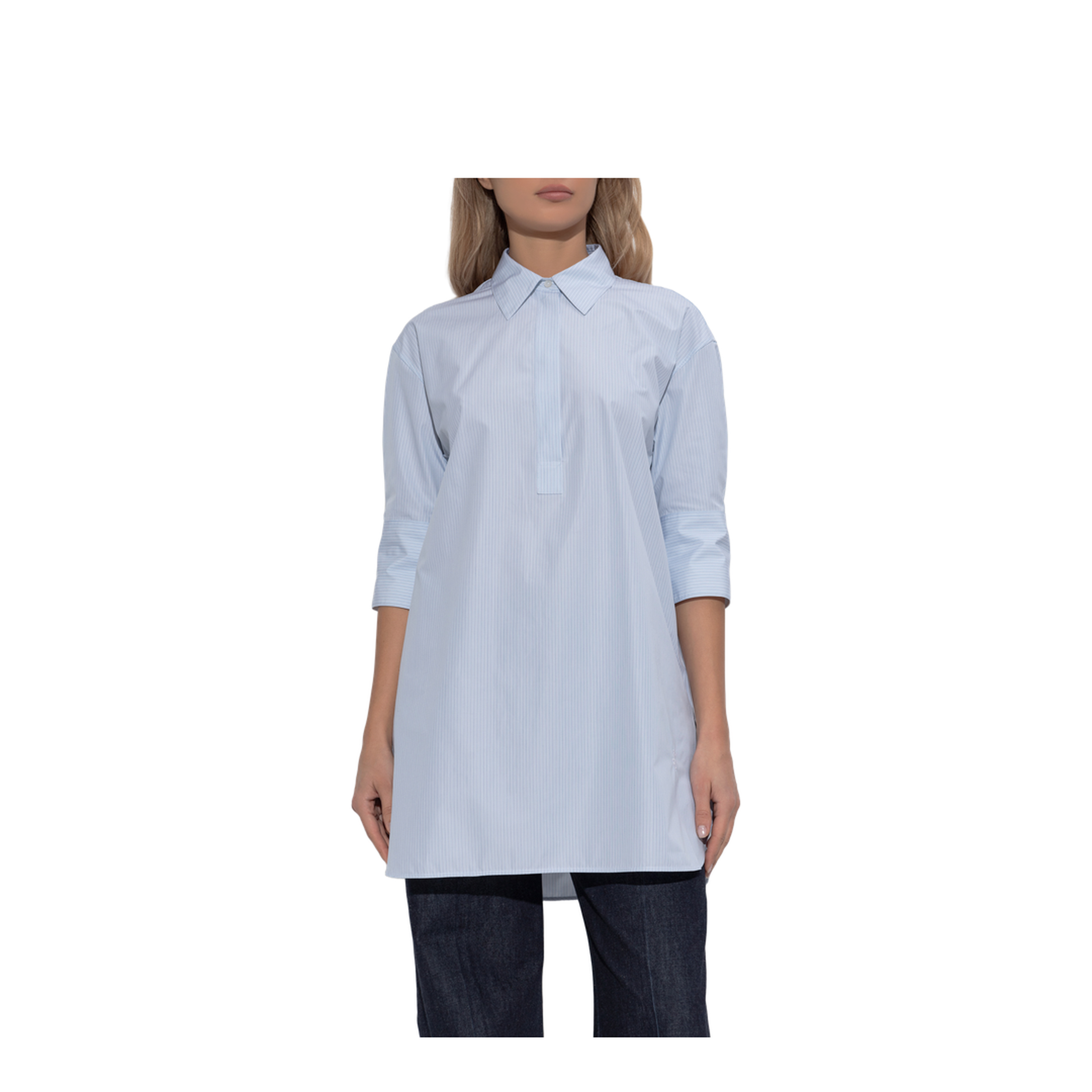 Cotton Shirt - Blue